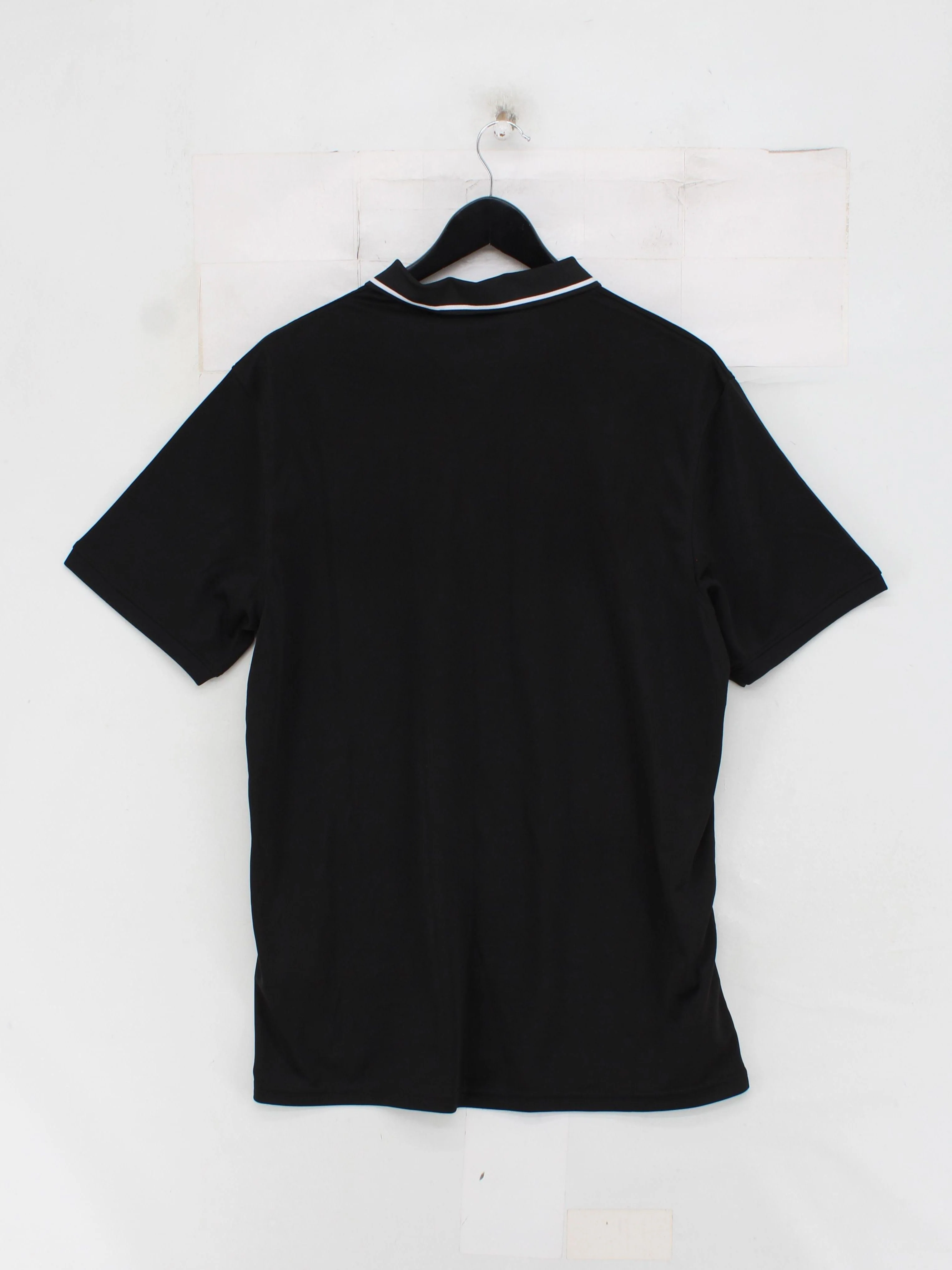 Nike Men's Polo M Black 100% Polyester Collared Basic - Image 2