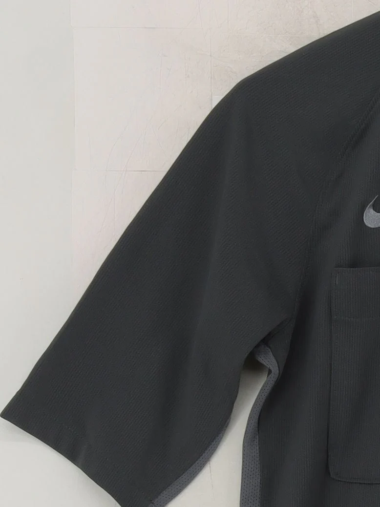 Nike Men's Polo M Grey 100% Polyester Collared Basic - Image 4