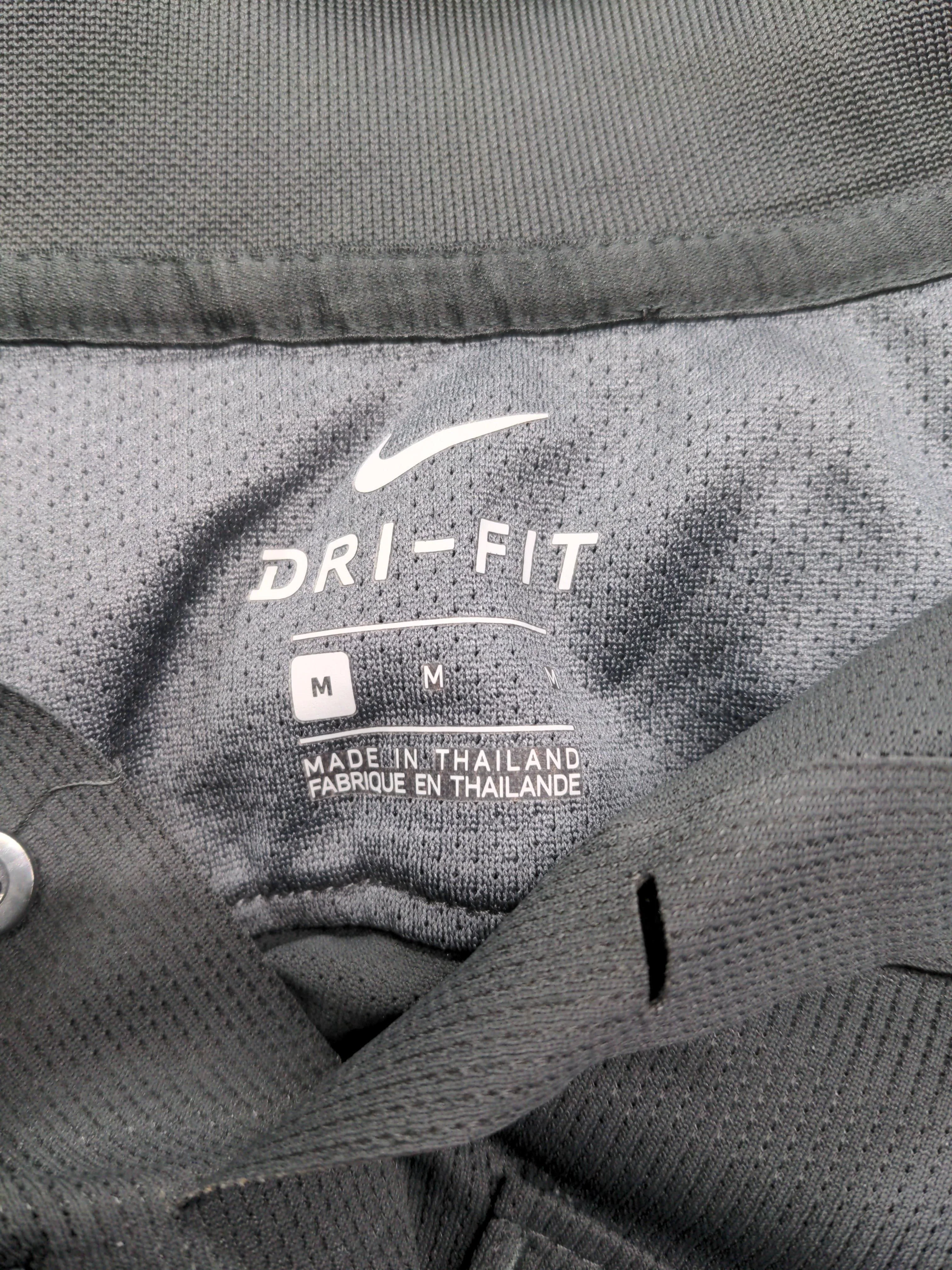 Nike Men's Polo M Grey 100% Polyester Collared Basic - Image 5
