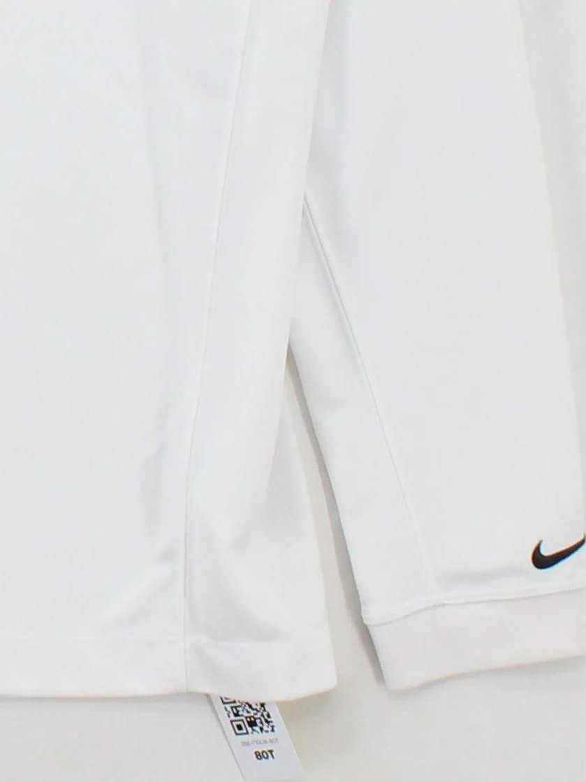Nike Men's Polo M White 100% Polyester Collared Basic - Image 4