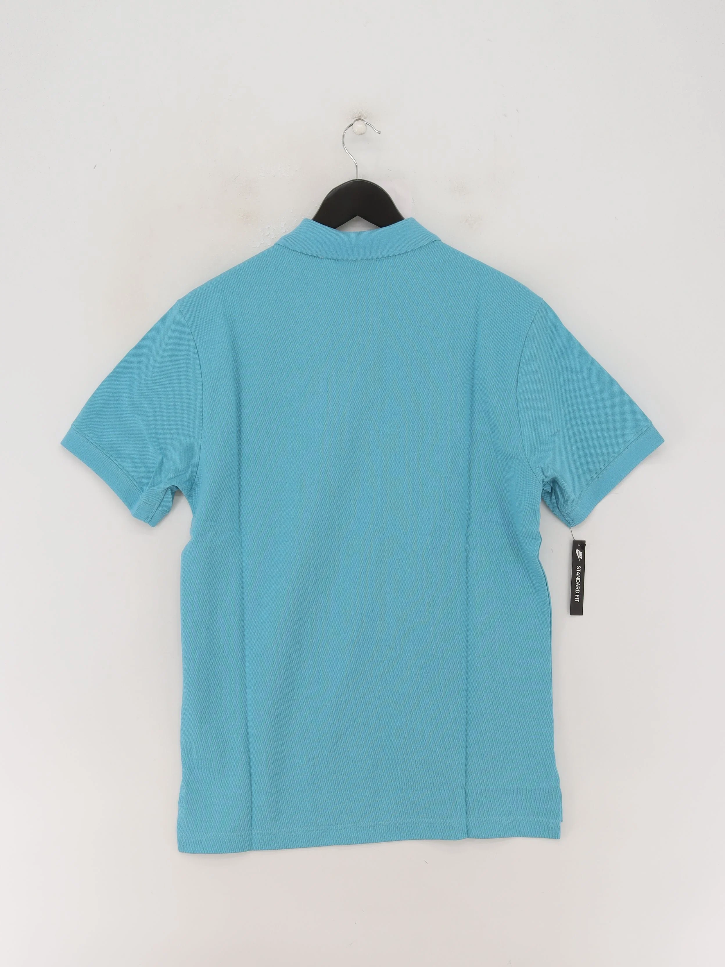 Nike Men's Polo S Blue 100% Cotton Collared Basic New with tags - Image 2