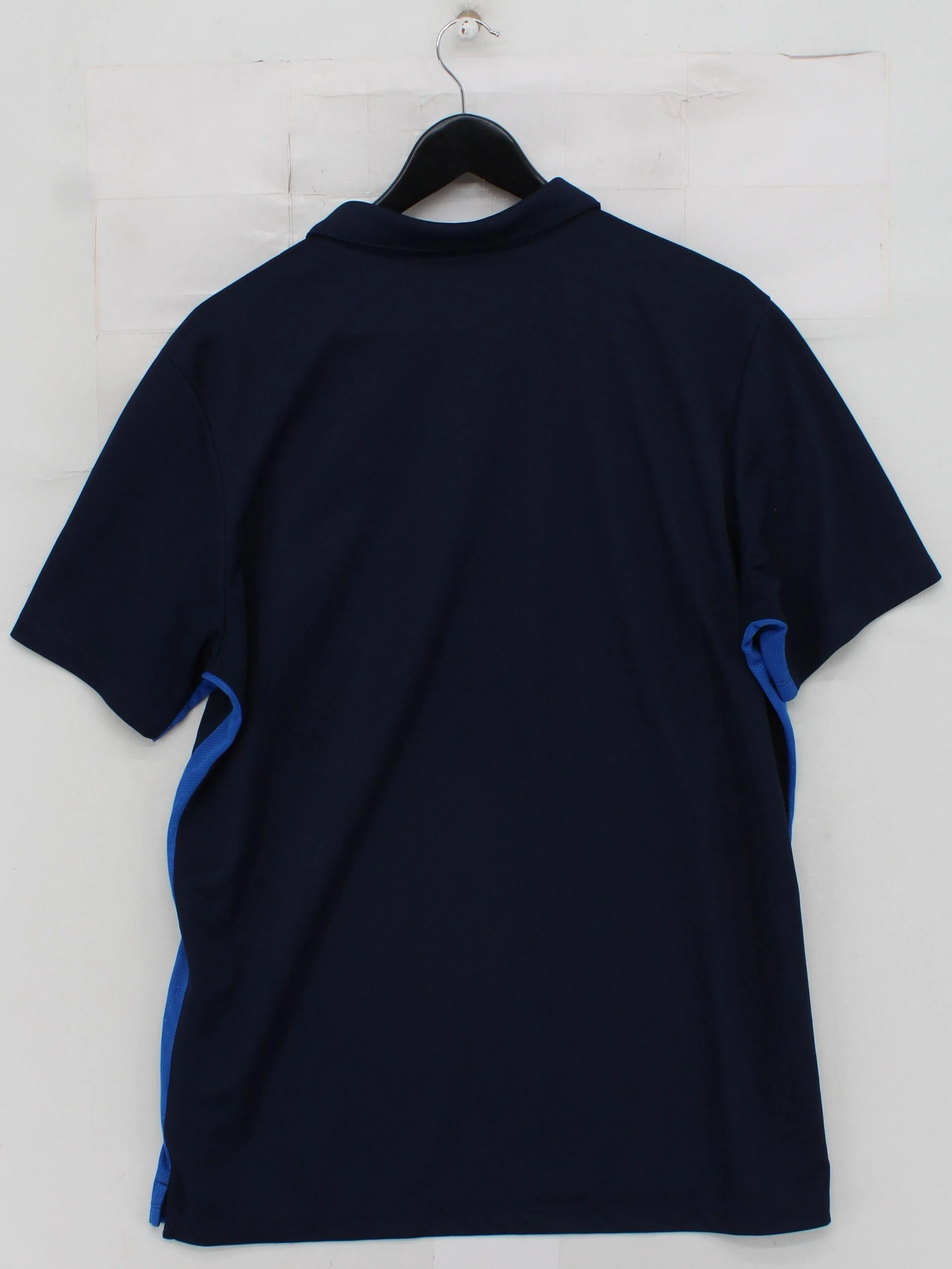 Nike Men's Polo XL Blue 100% Polyester Basic - Image 2