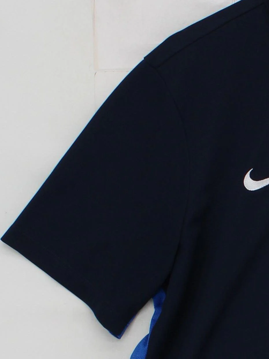 Nike Men's Polo XL Blue 100% Polyester Basic - Image 4