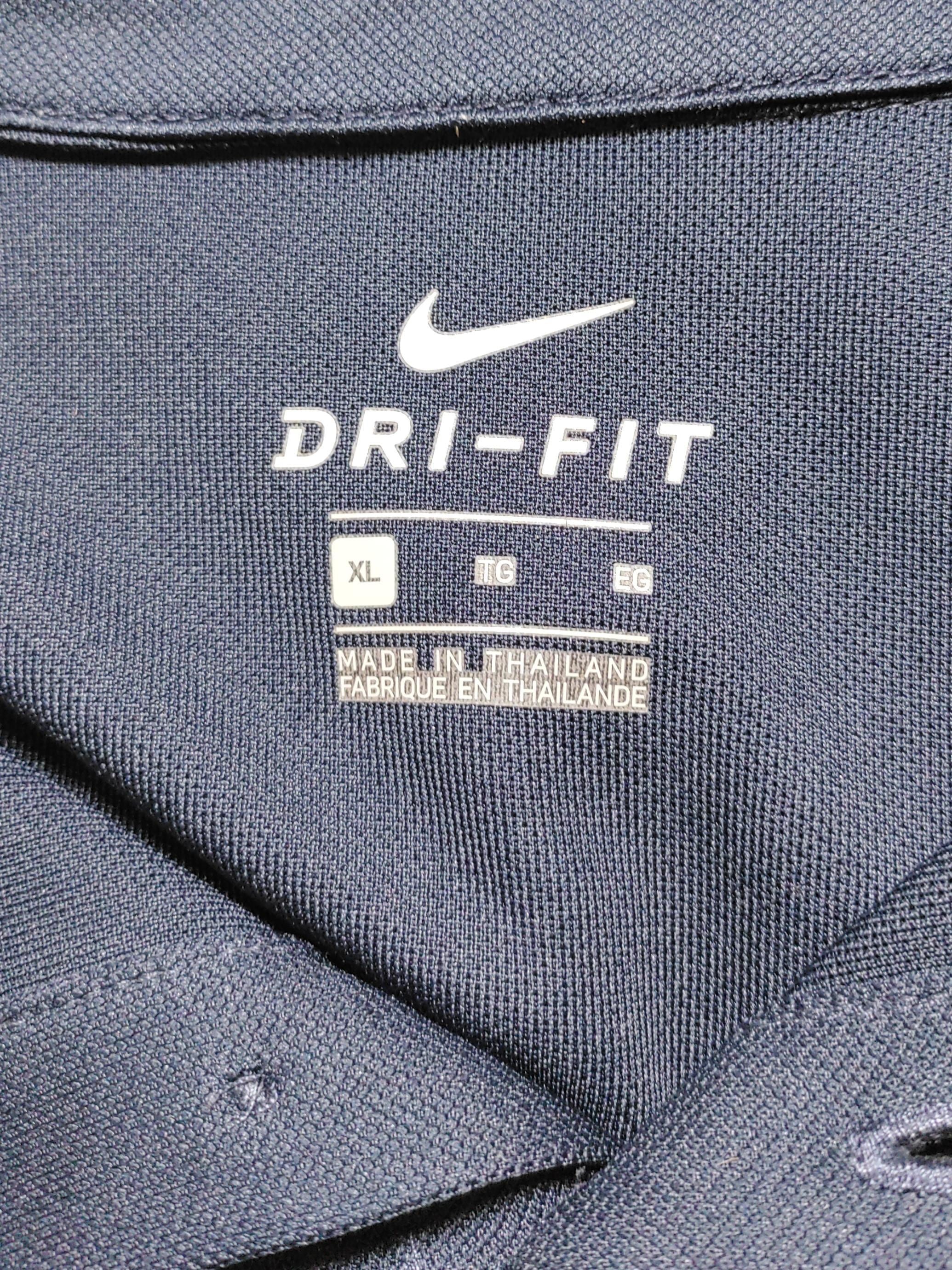 Nike Men's Polo XL Blue 100% Polyester Basic - Image 5