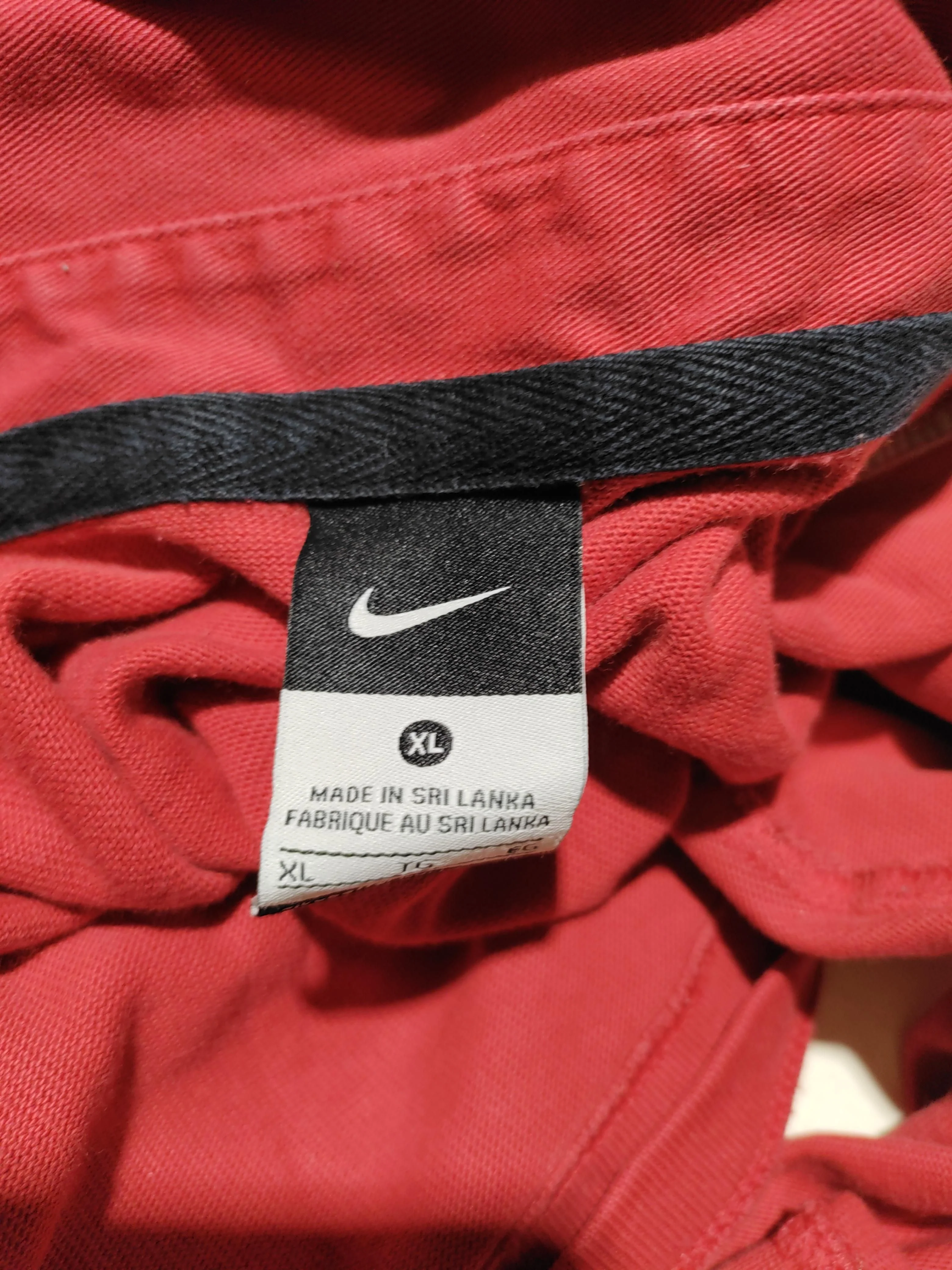 Nike Men's Polo XL Red 100% Cotton Basic - Image 7