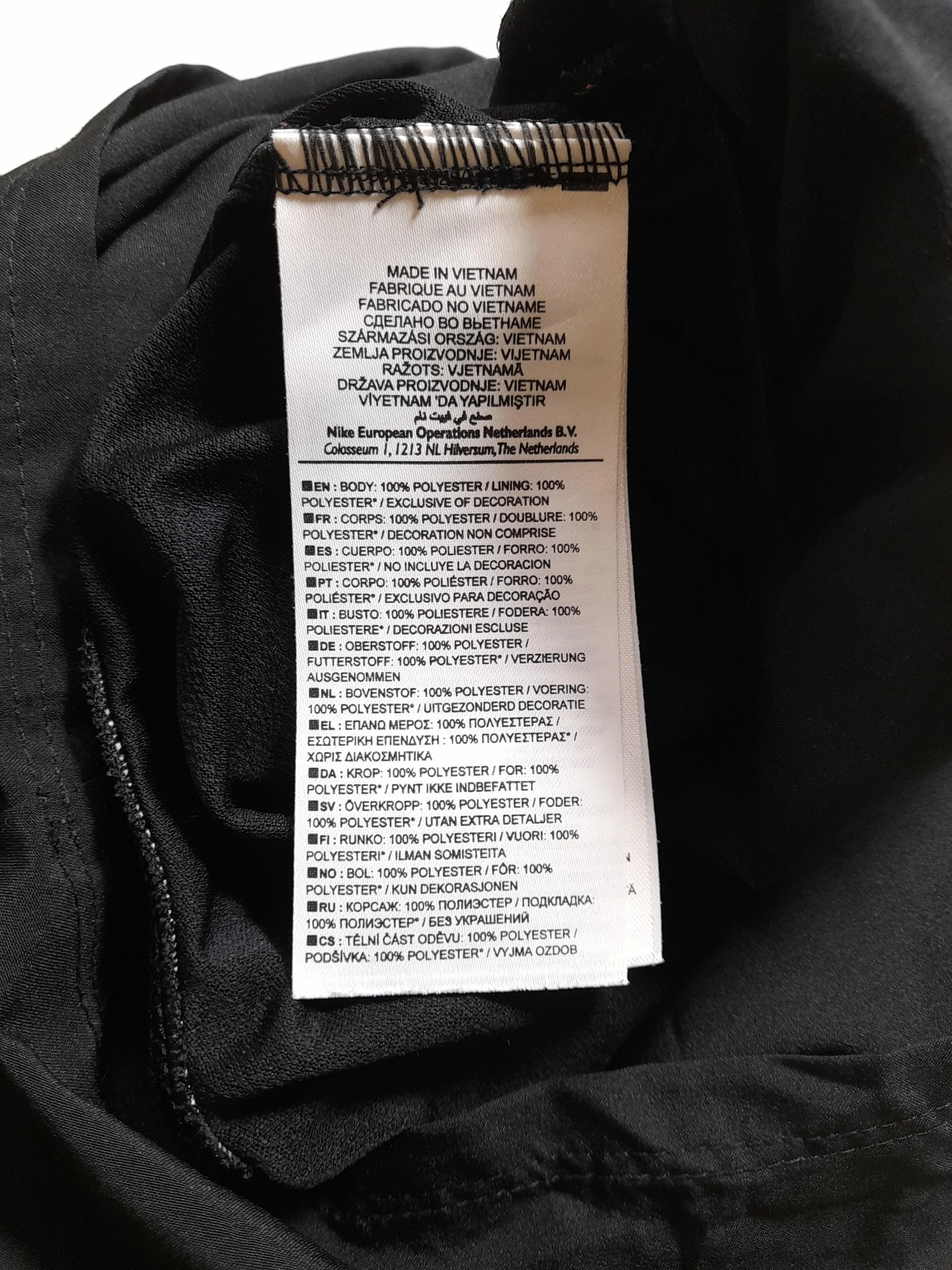 Nike Men's Shorts L Black 100% Polyester Sweat - Image 6