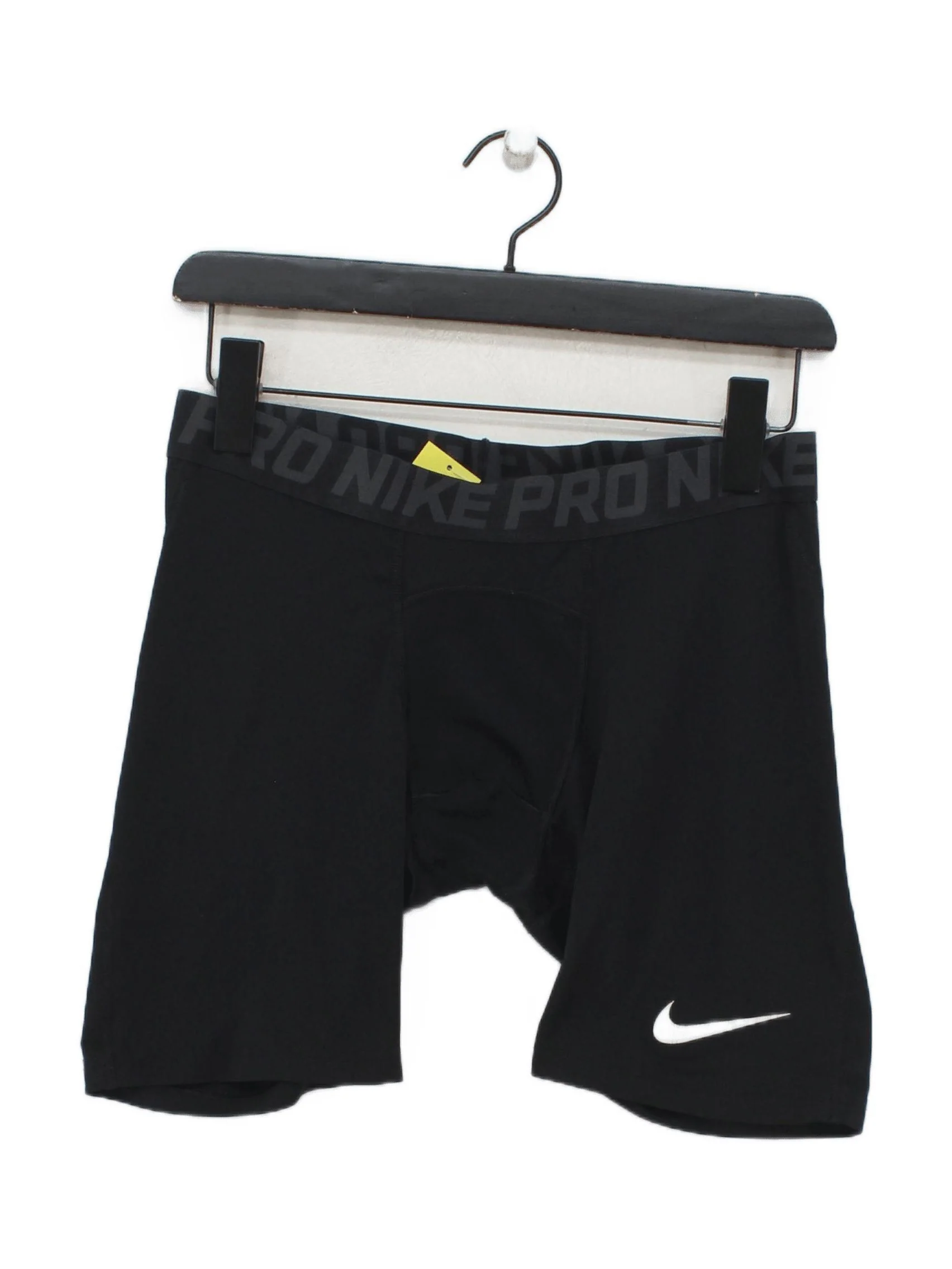 Nike Men's Shorts L Black Polyester with Elastane Sweat
