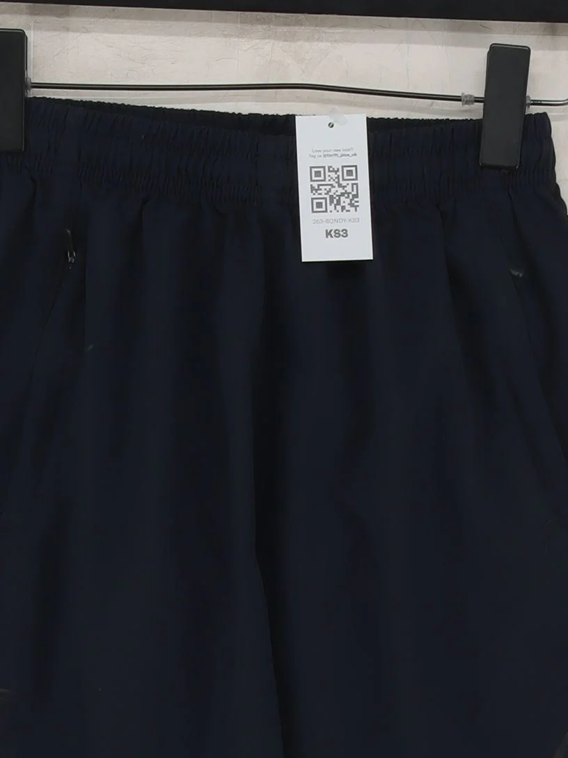Nike Men's Shorts M Blue 100% Other Sweat - Image 3