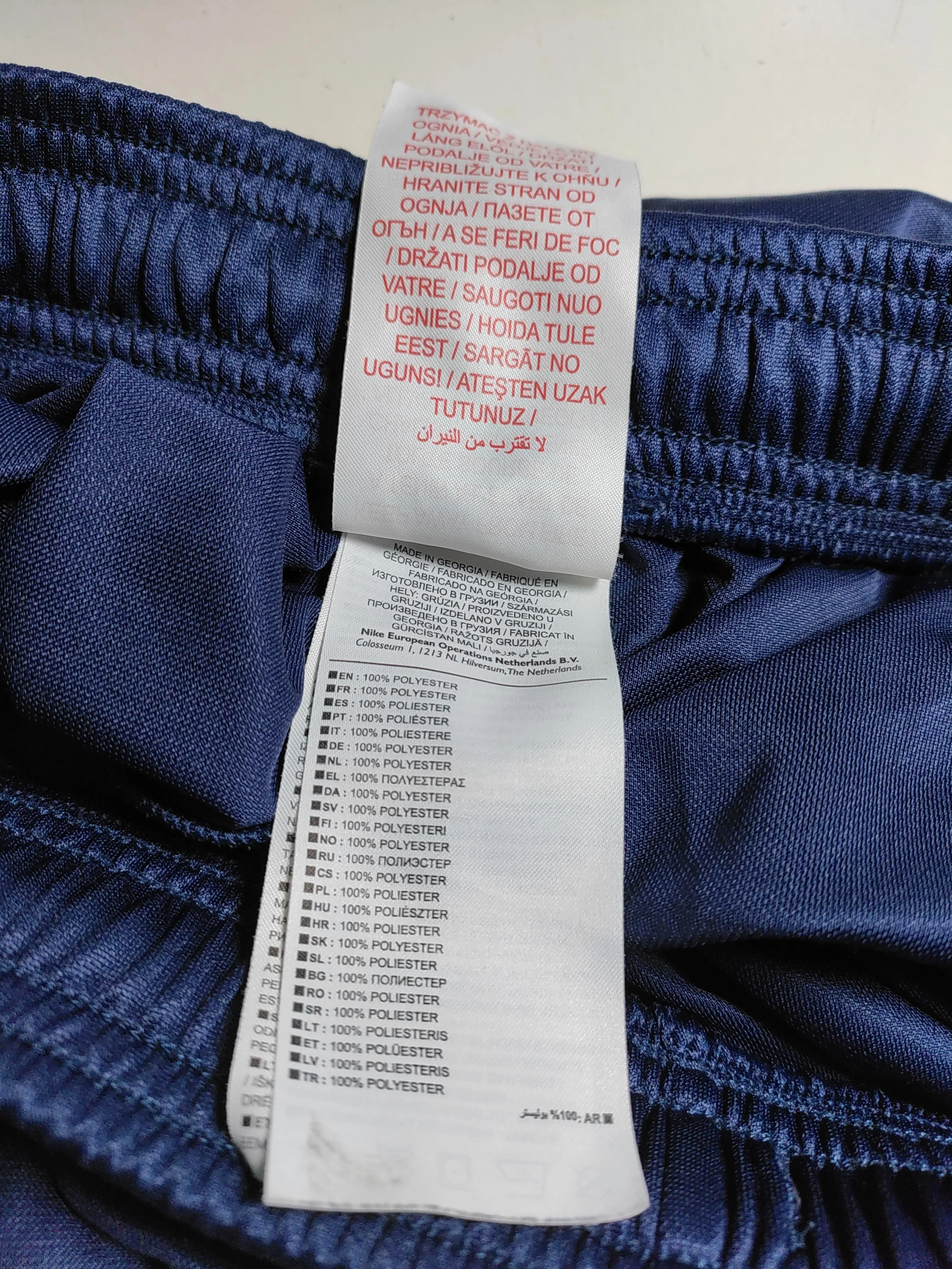 Nike Men's Shorts M Blue 100% Polyester Sweat - Image 6