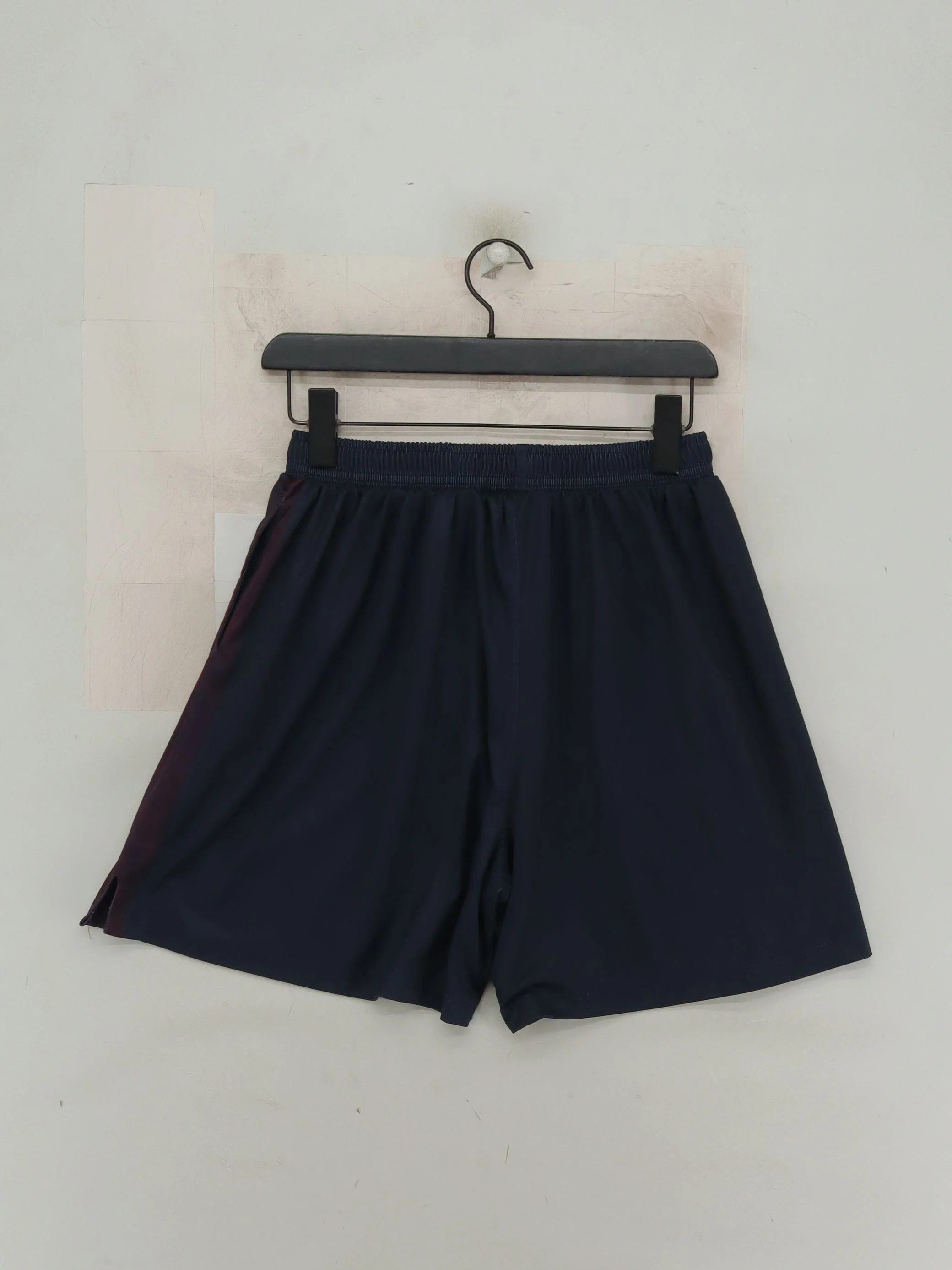 Nike Men's Shorts M Blue Graphic 100% Polyester Sweat - Image 2