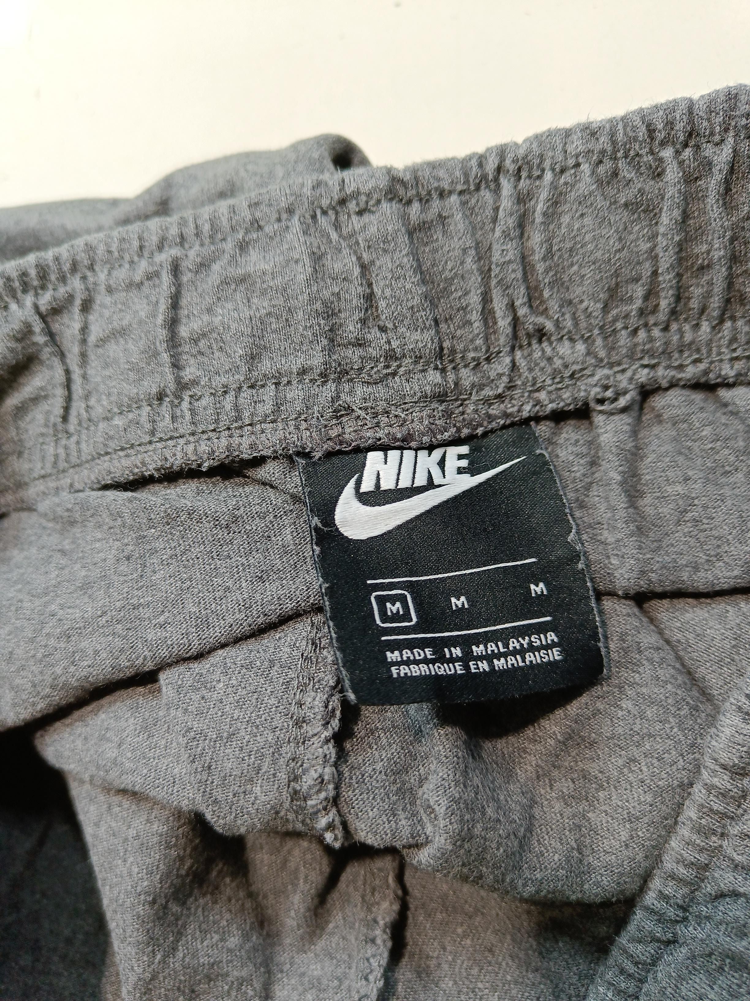 Nike Men's Shorts M Grey 100% Cotton Sweat - Image 5