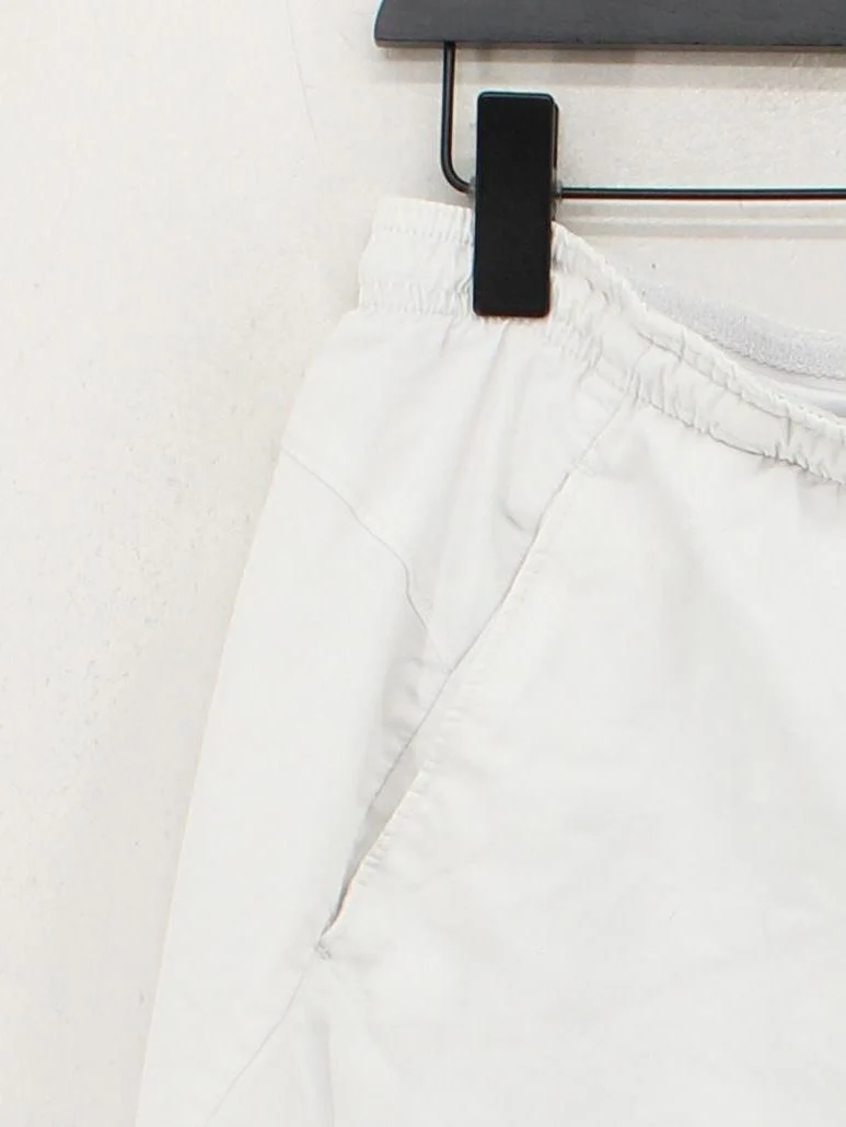 Nike Men's Shorts M White 100% Polyester Sweat - Image 4