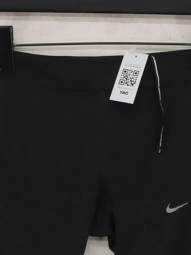 Nike Men's Shorts S Black 100% Other Sweat - Image 3