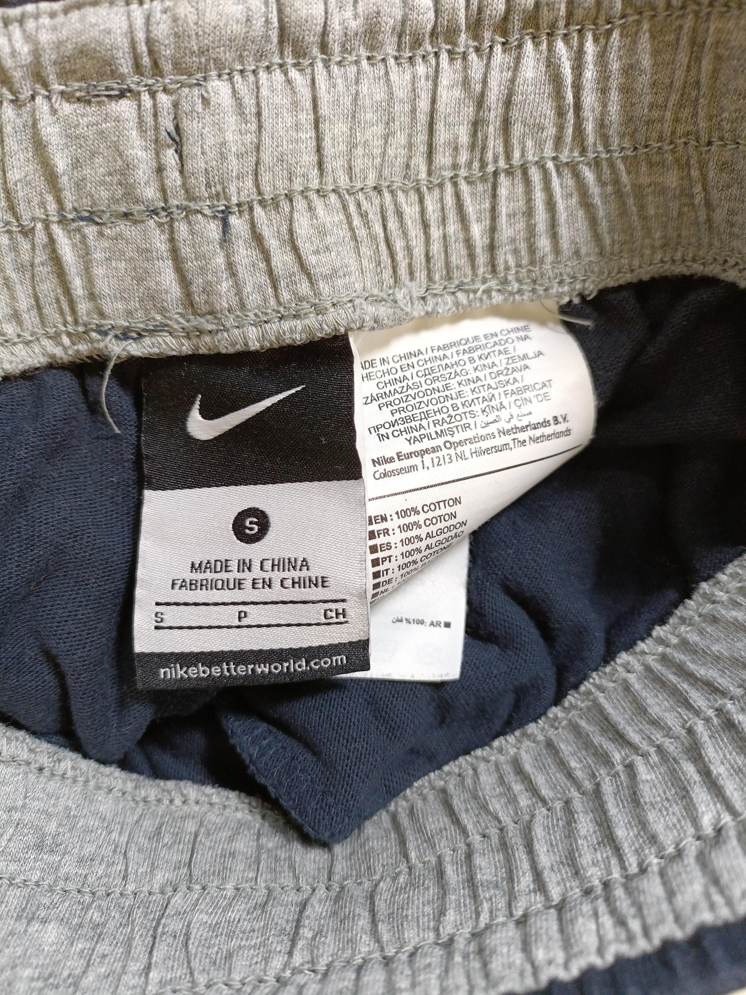 Nike Men's Shorts S Blue 100% Cotton Sweat - Image 6