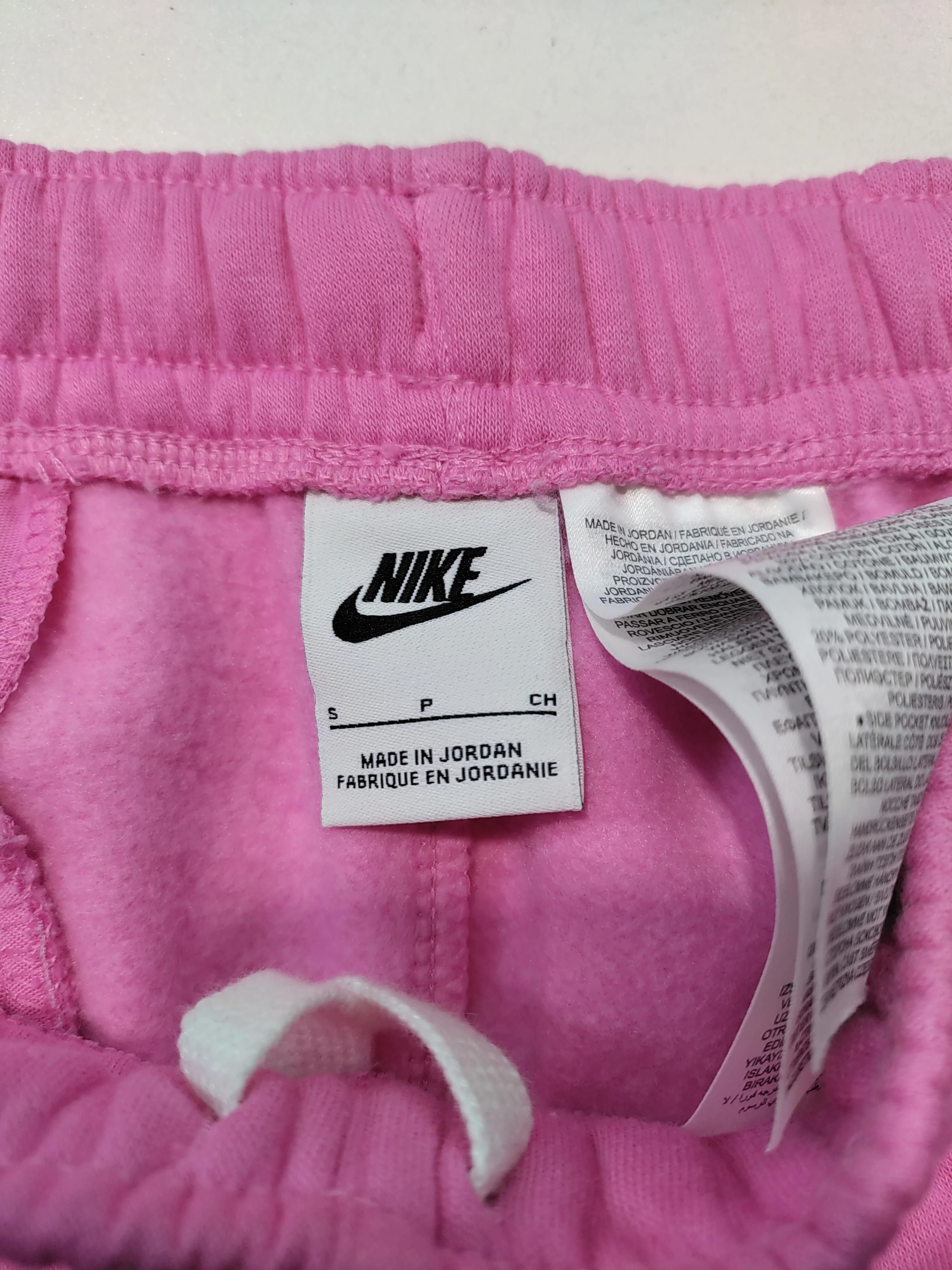 Nike Men's Shorts S Pink 100% Cotton Sweat - Image 5