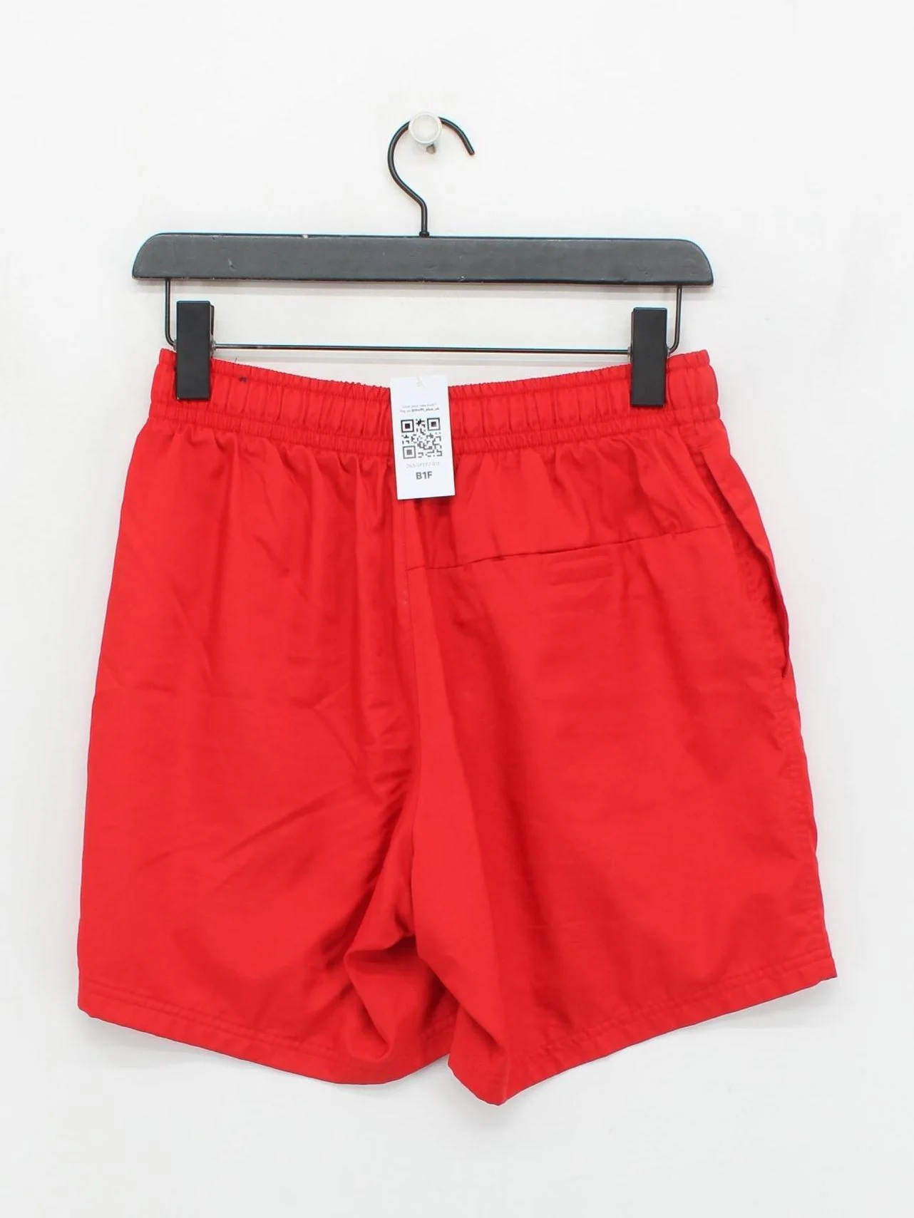 Nike Men's Shorts S Red 100% Polyester Sweat - Image 2