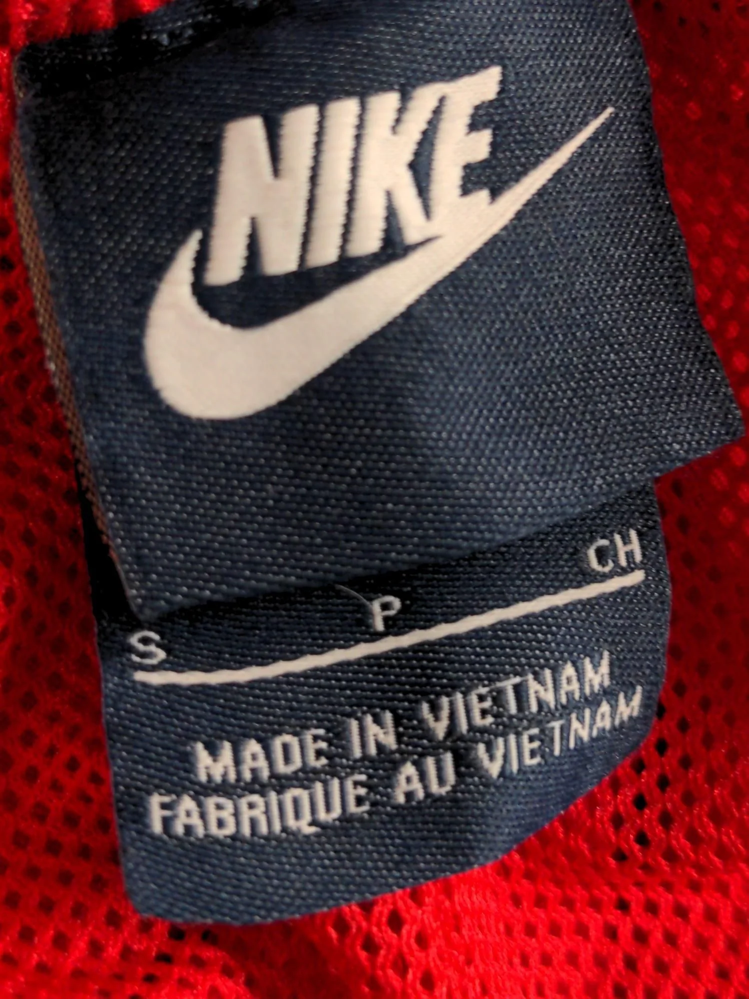 Nike Men's Shorts S Red 100% Polyester Sweat - Image 5