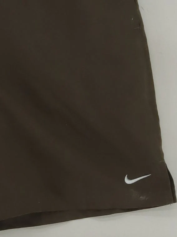 Nike Men's Shorts XS Brown 100% Other Sweat - Image 4