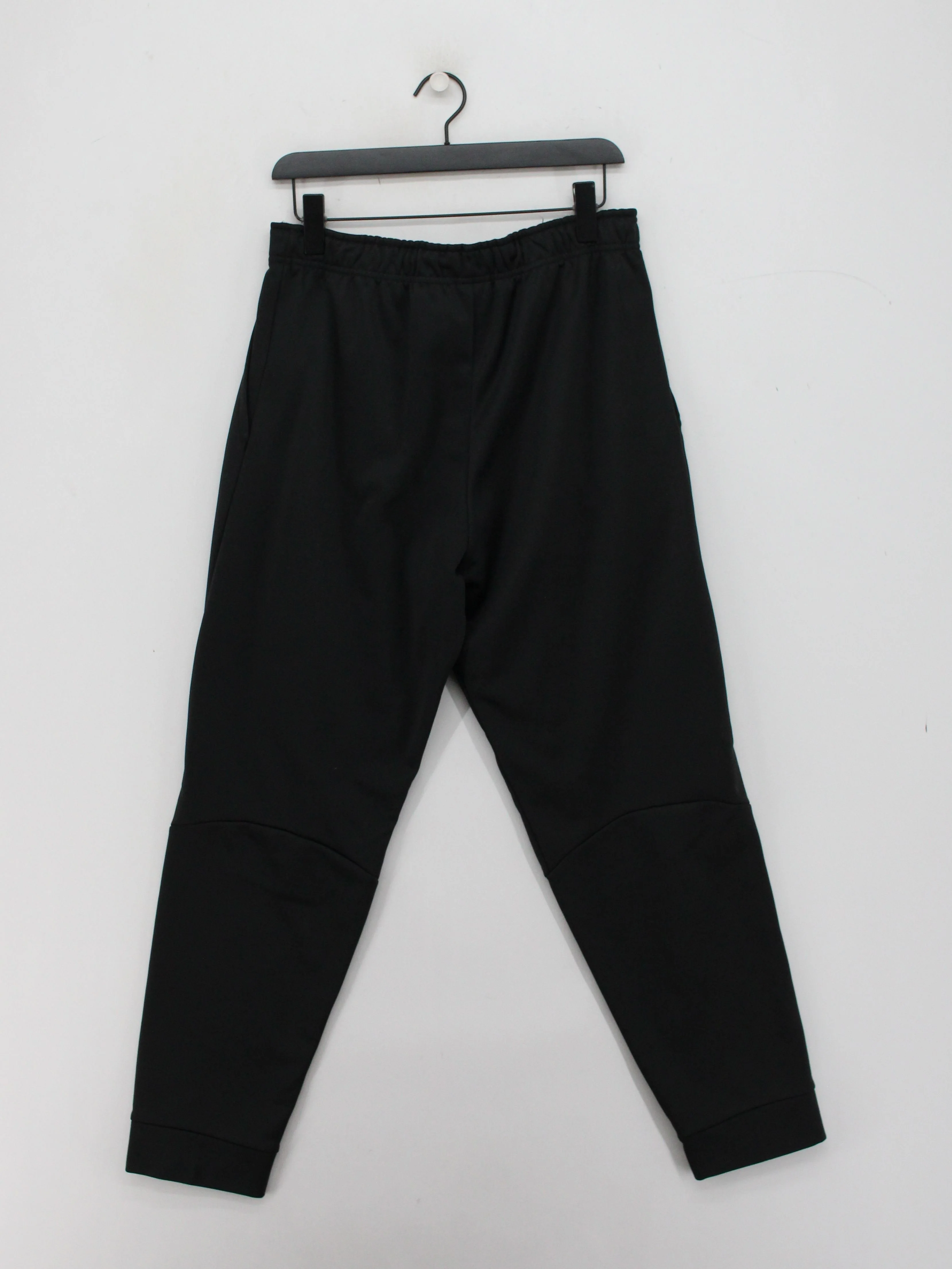 Nike Men's Sports Bottoms L Black 100% Polyester Sweatpants - Image 2