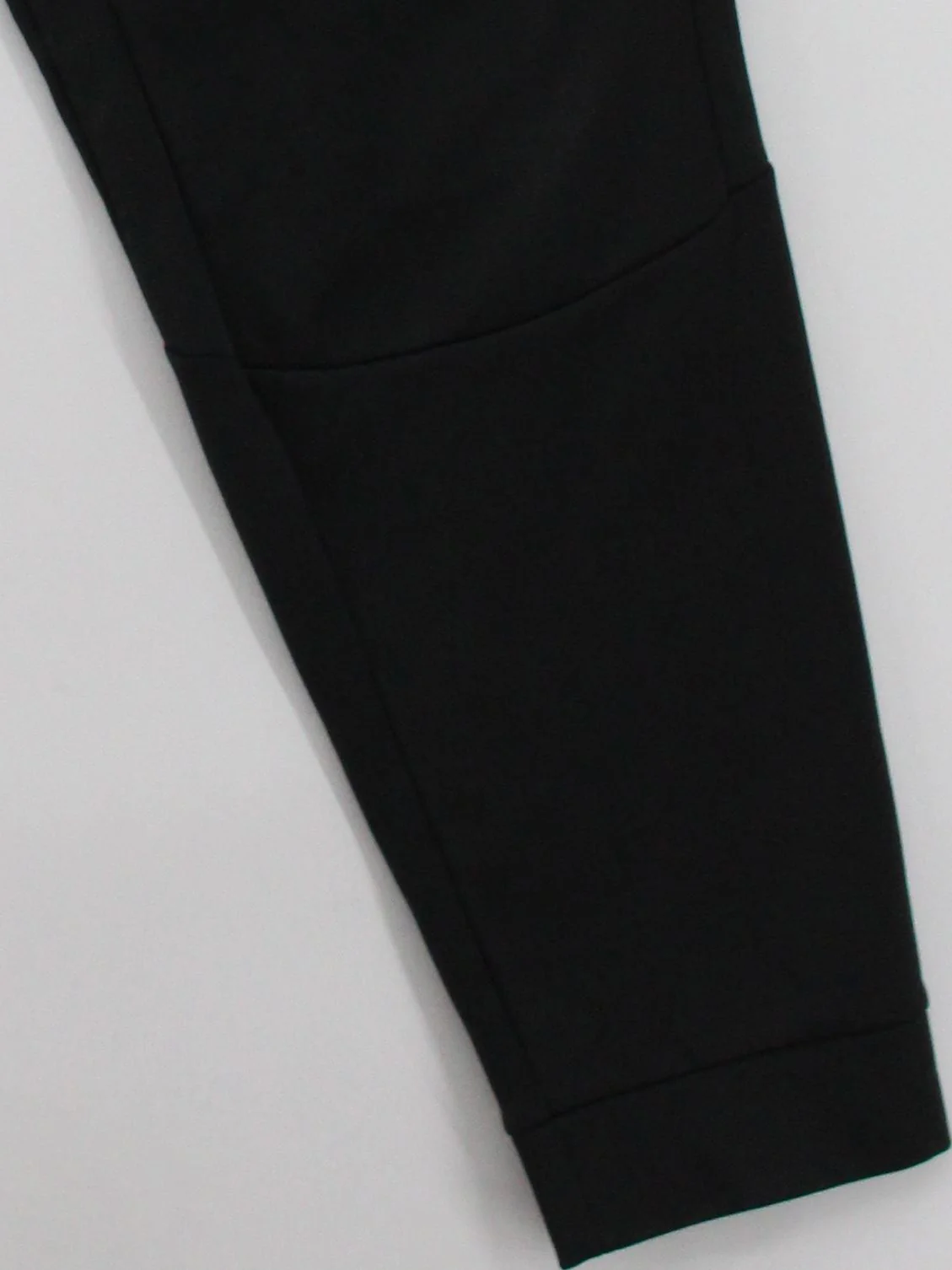 Nike Men's Sports Bottoms L Black 100% Polyester Sweatpants - Image 4