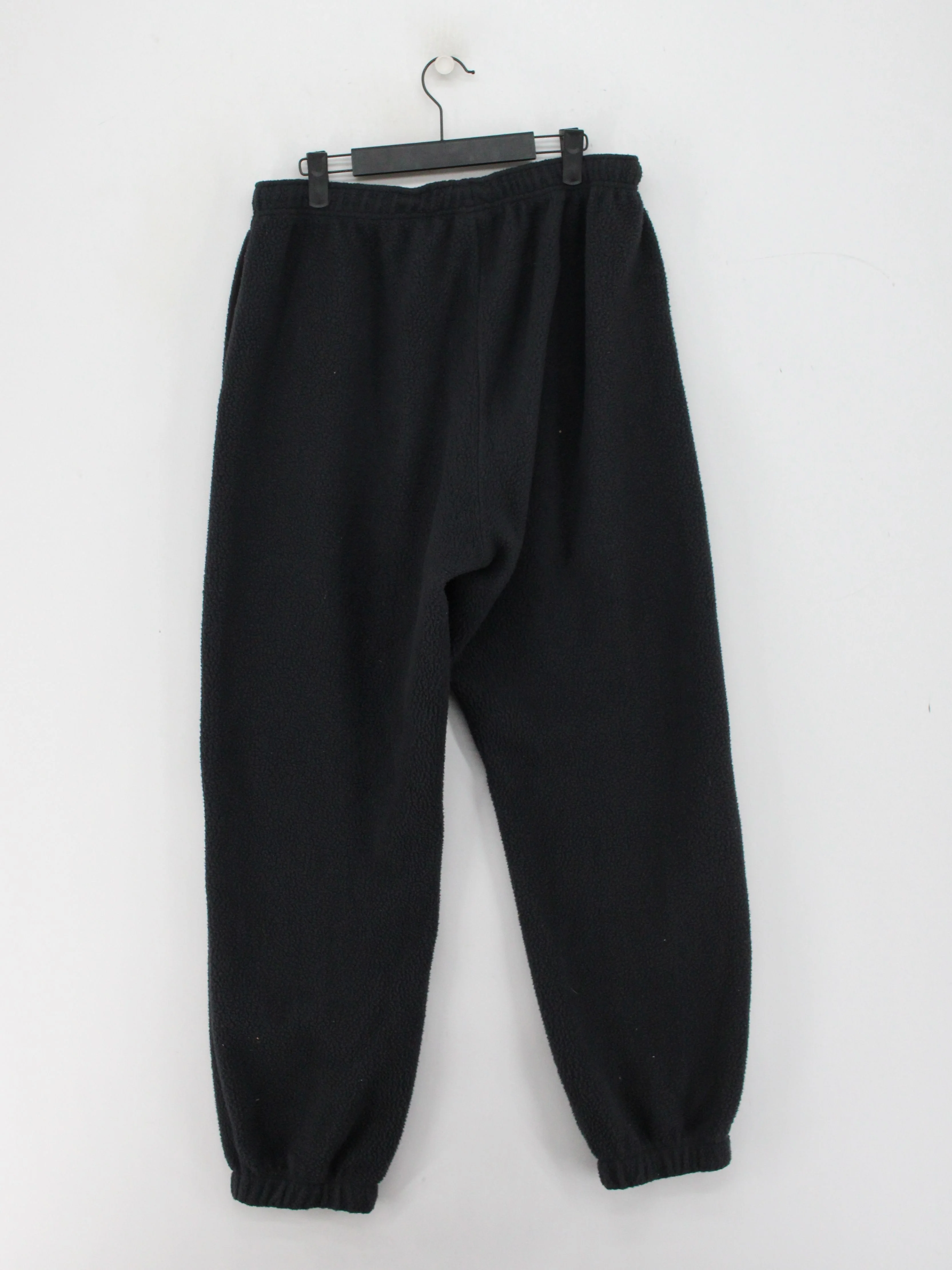 Nike Men's Sports Bottoms L Black 100% Polyester Tapered Sweatpants - Image 2