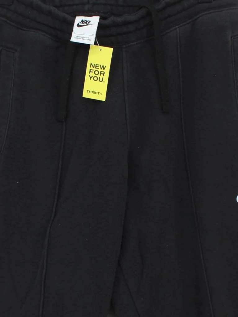 Nike Men's Sports Bottoms L Black Cotton with Polyester Sweatpants - Image 3