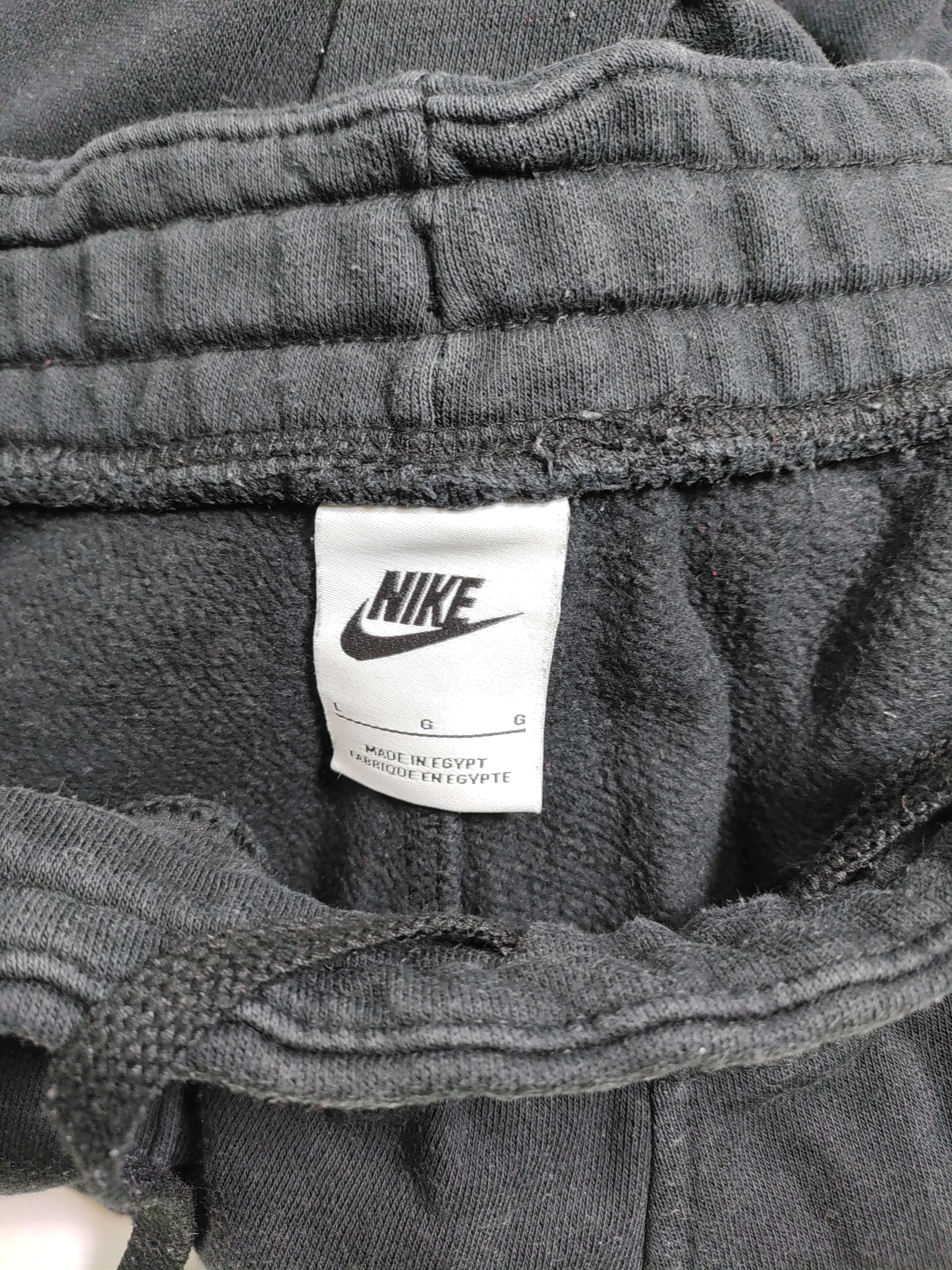 Nike Men's Sports Bottoms L Black Cotton with Polyester Sweatpants - Image 6
