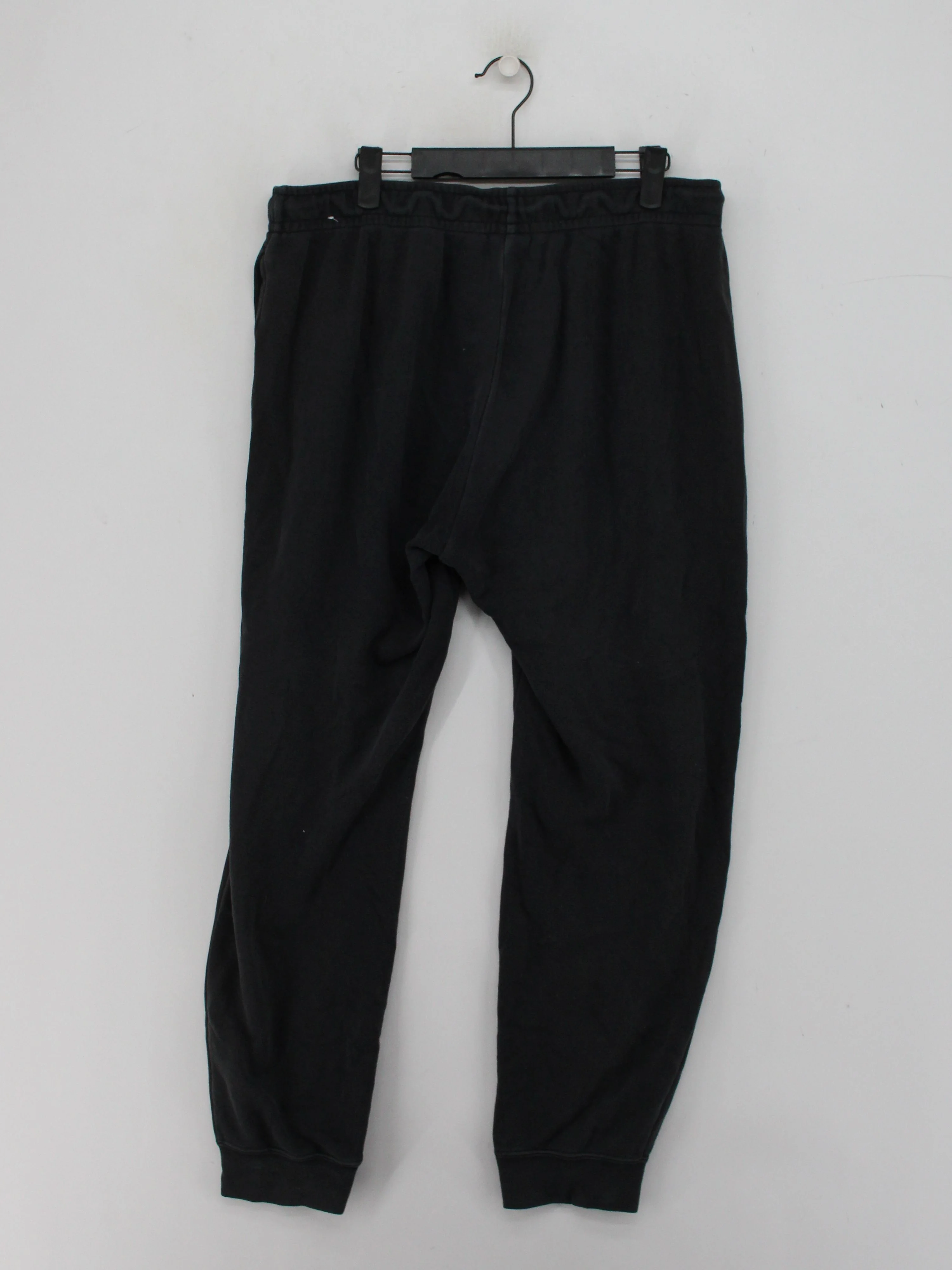 Nike Men's Sports Bottoms L Black Cotton with Polyester Sweatpants - Image 2