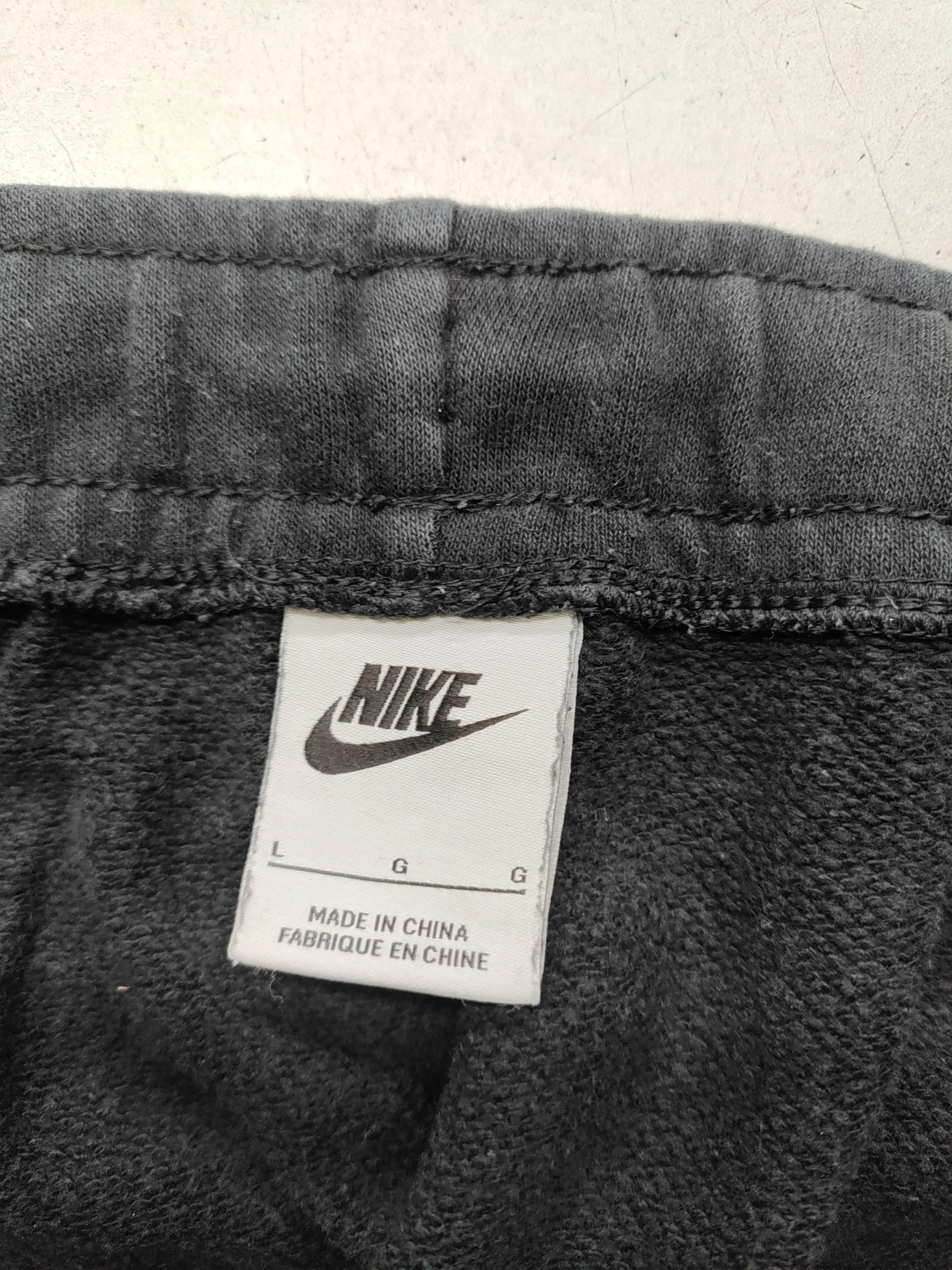 Nike Men's Sports Bottoms L Black Cotton with Polyester Sweatpants - Image 6