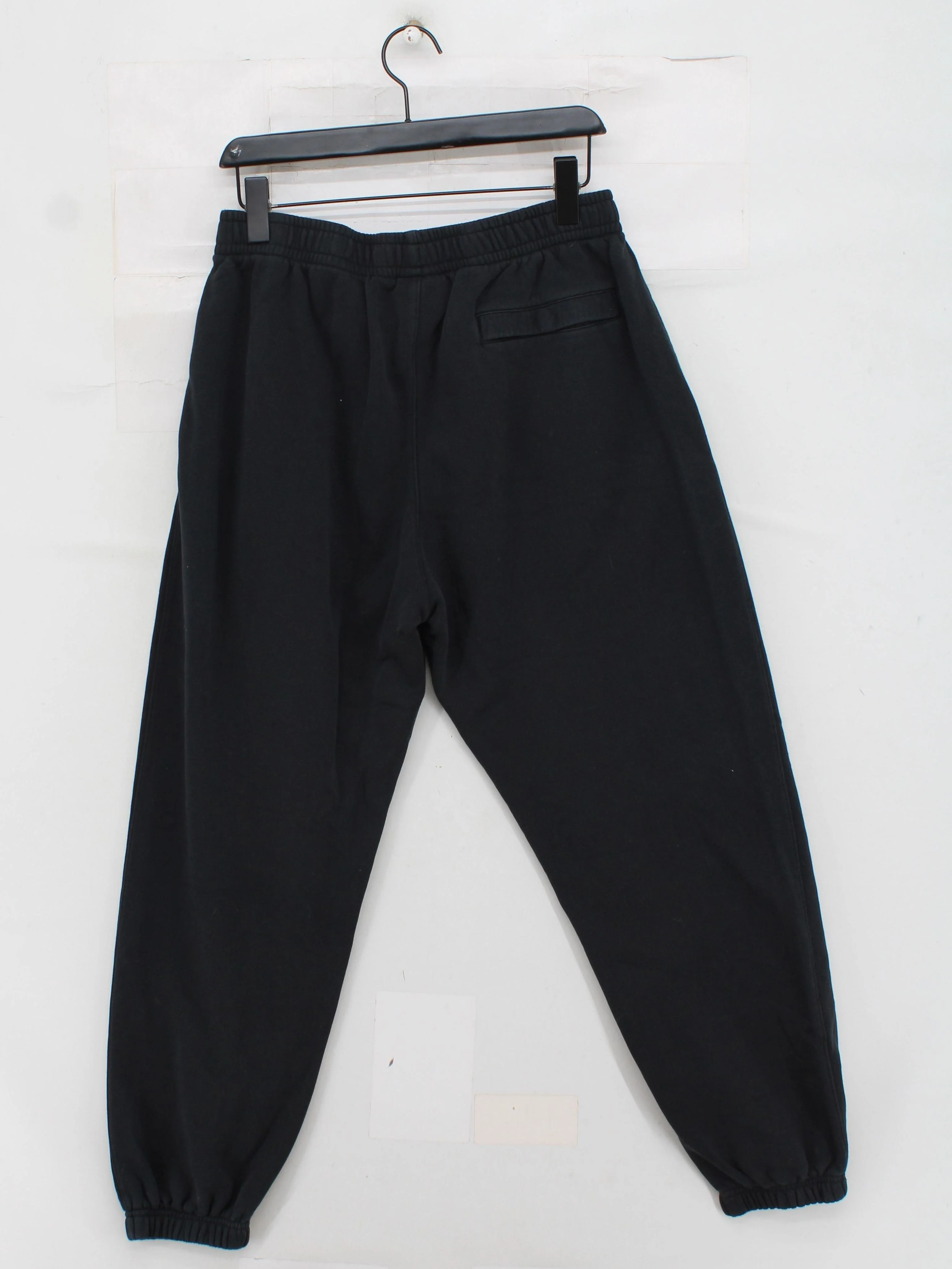 Nike Men's Sports Bottoms L Black Cotton with Polyester Sweatpants - Image 2