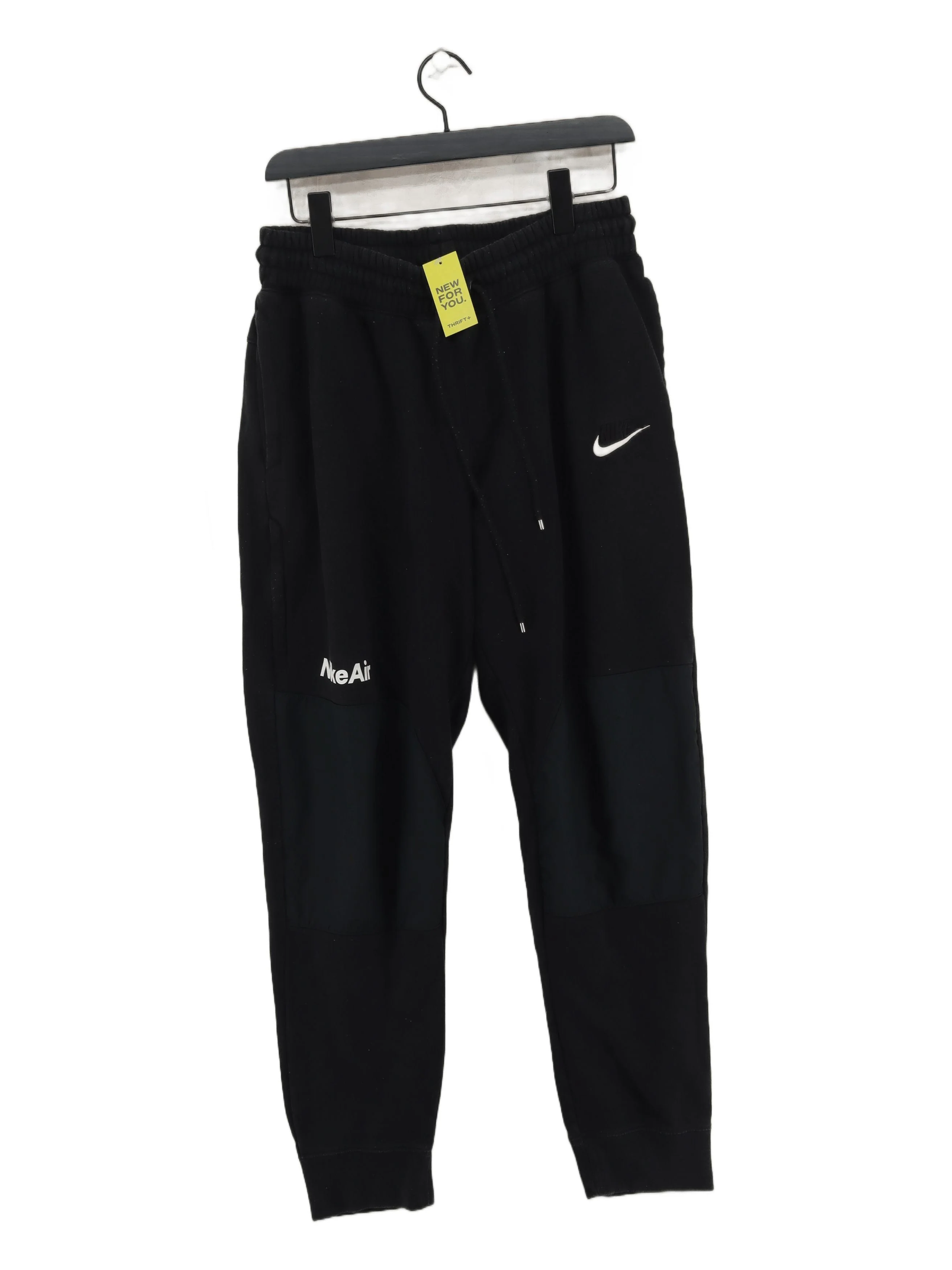 Nike Men's Sports Bottoms L Black Cotton with Polyester Sweatpants