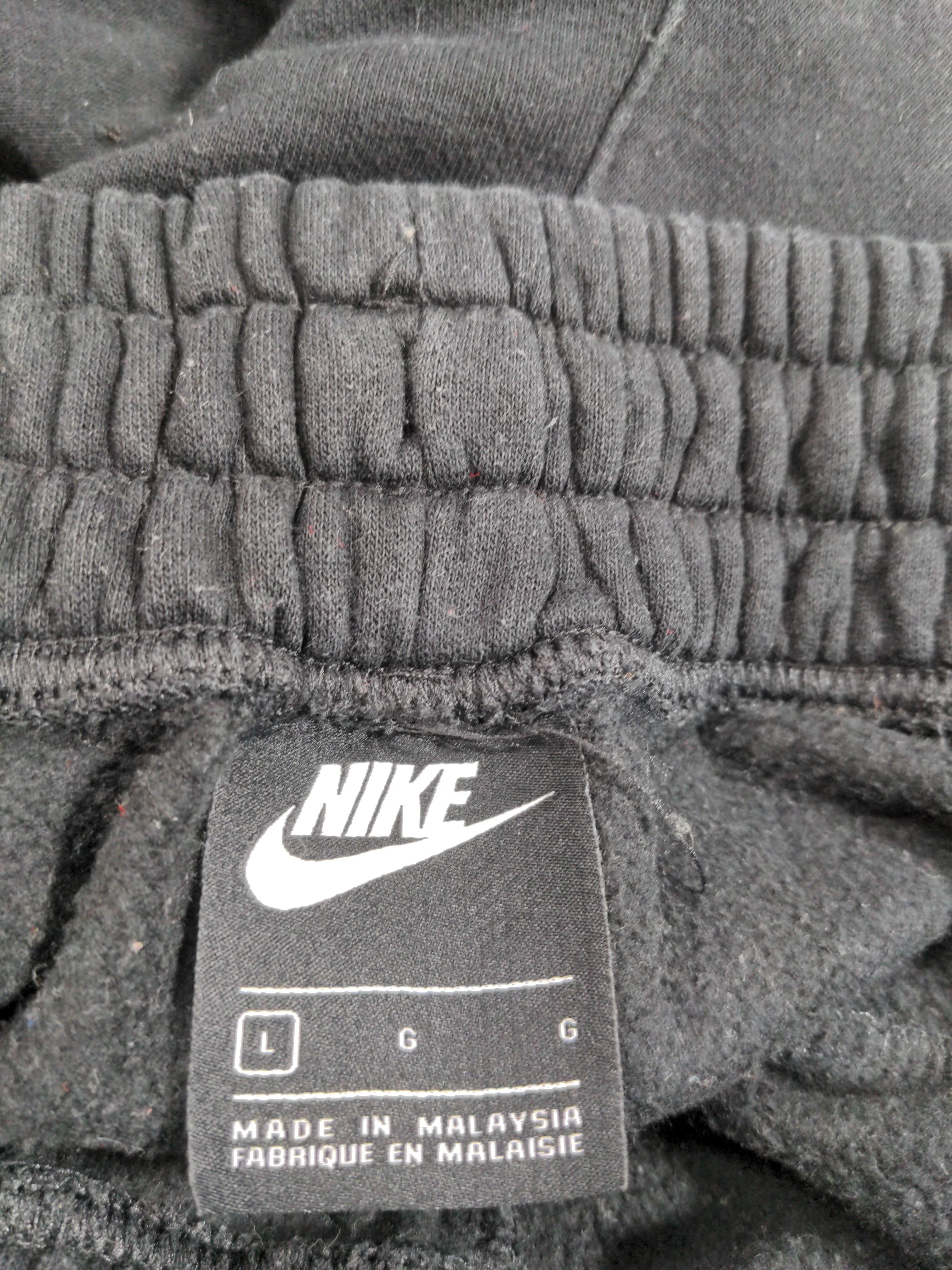 Nike Men's Sports Bottoms L Black Cotton with Polyester Sweatpants - Image 7