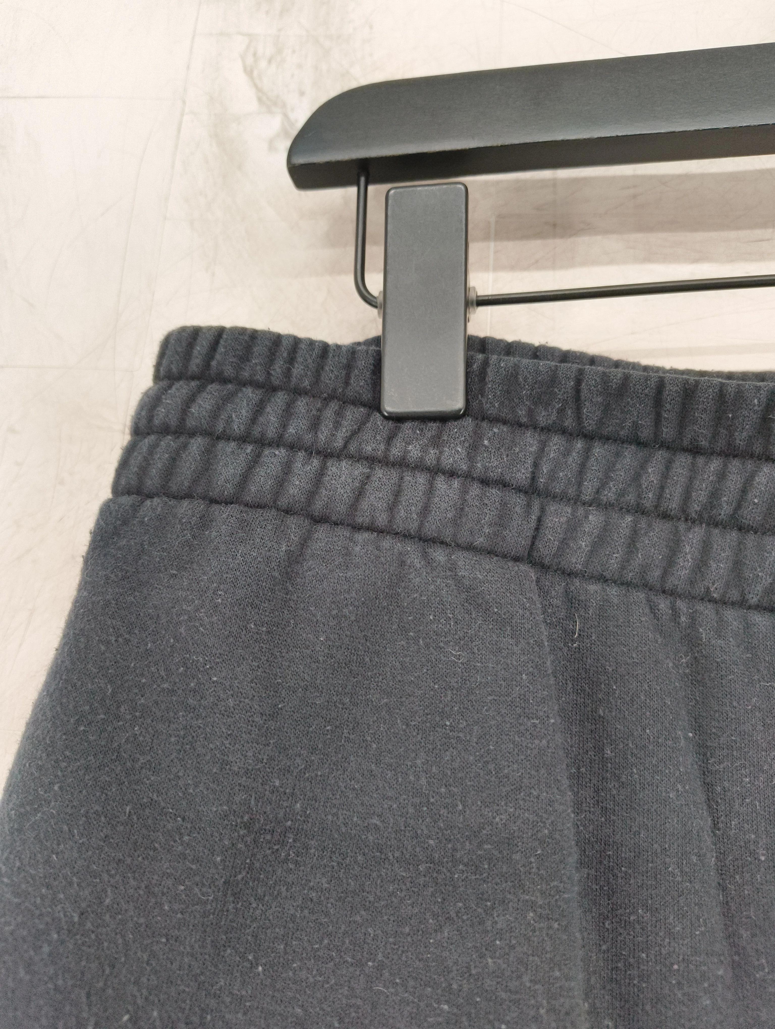 Nike Men's Sports Bottoms L Black Cotton with Polyester Sweatpants - Image 6