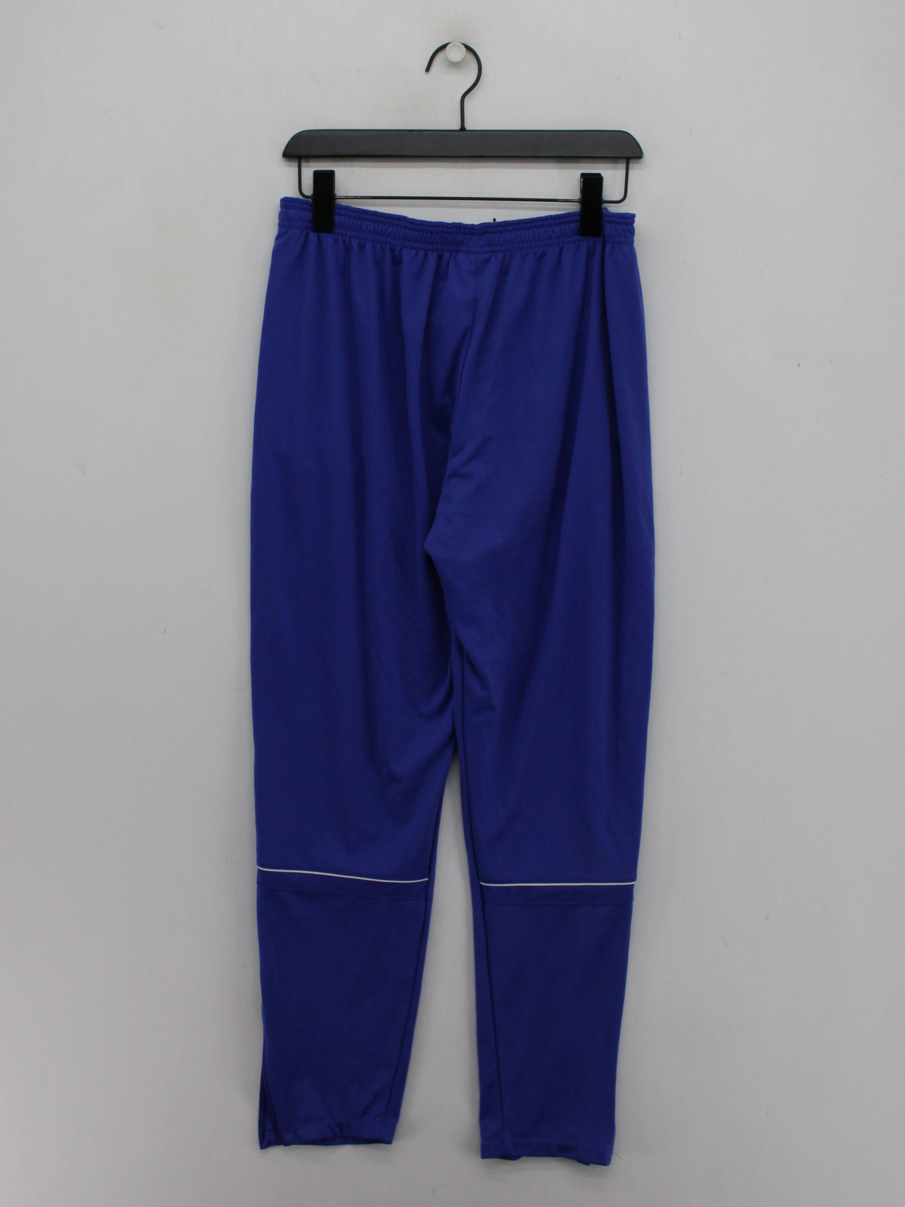 Nike Men's Sports Bottoms L Blue 100% Polyester Sweatpants - Image 2