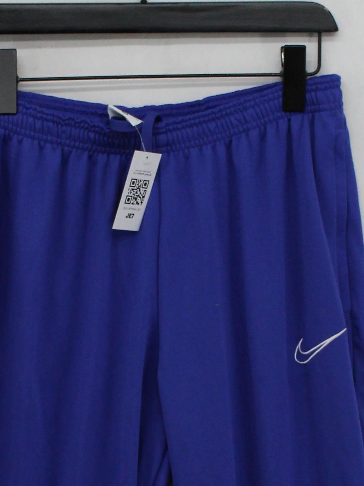 Nike Men's Sports Bottoms L Blue 100% Polyester Sweatpants - Image 3