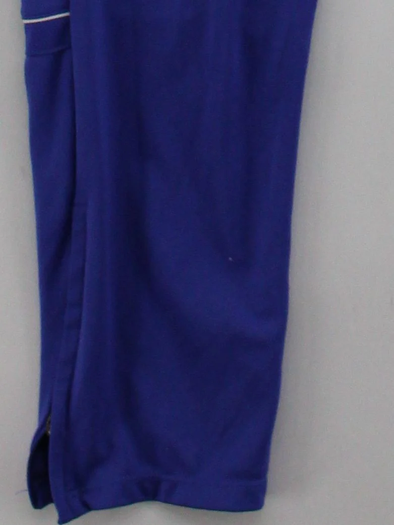 Nike Men's Sports Bottoms L Blue 100% Polyester Sweatpants - Image 4