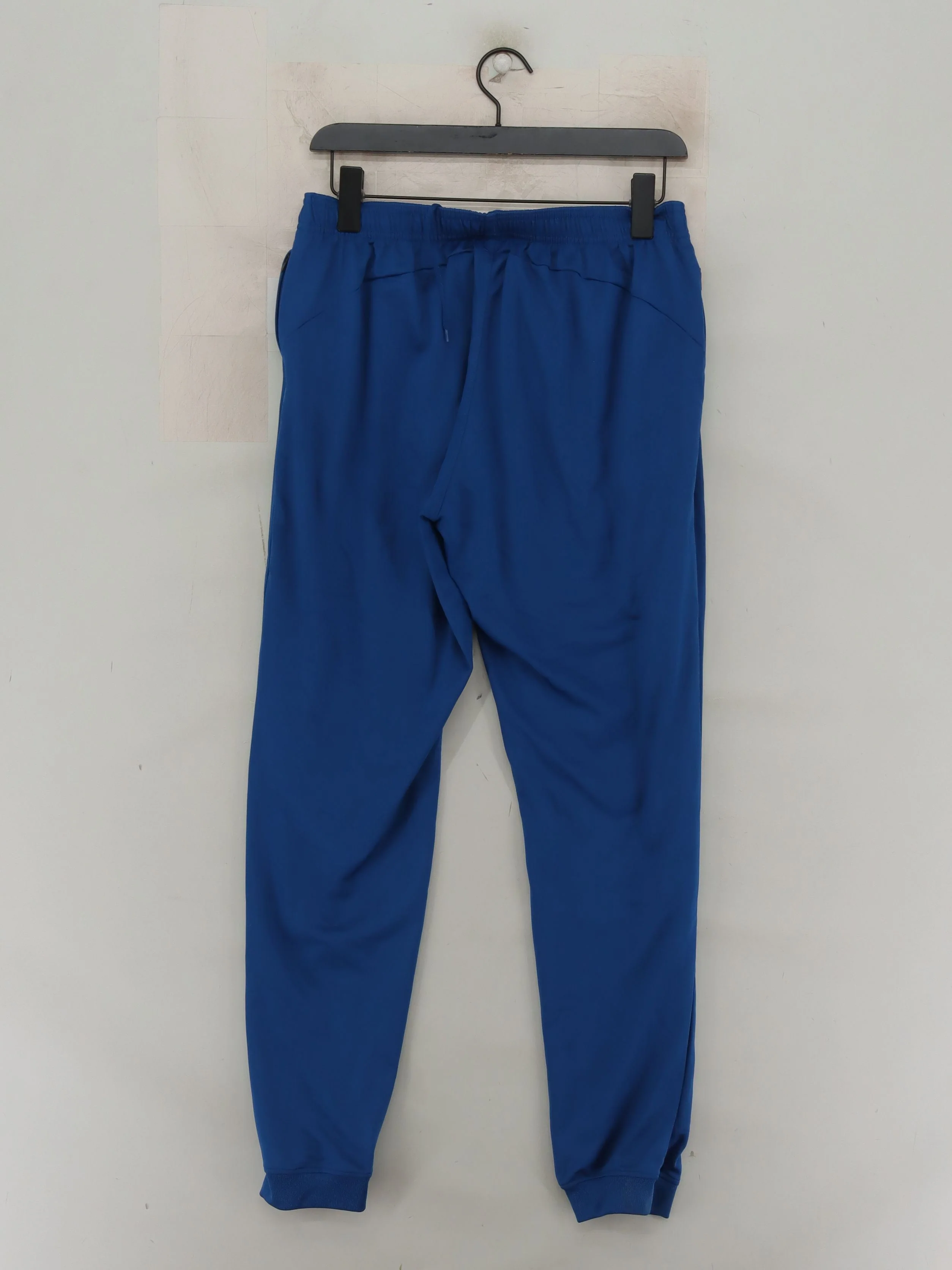 Nike Men's Sports Bottoms L Blue 100% Polyester Sweatpants - Image 2