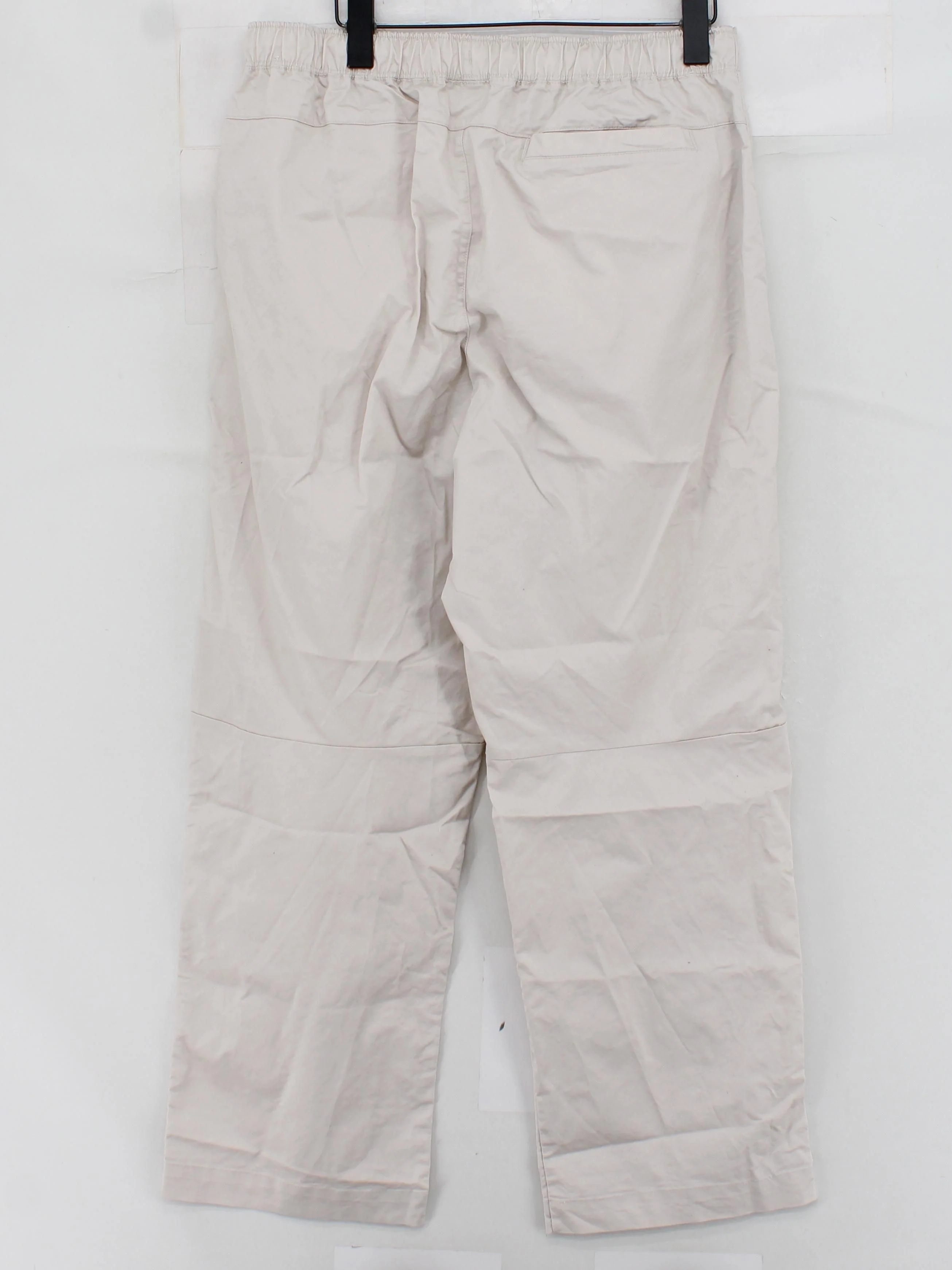 Nike Men's Sports Bottoms L Cream 100% Other Sweatpants - Image 2