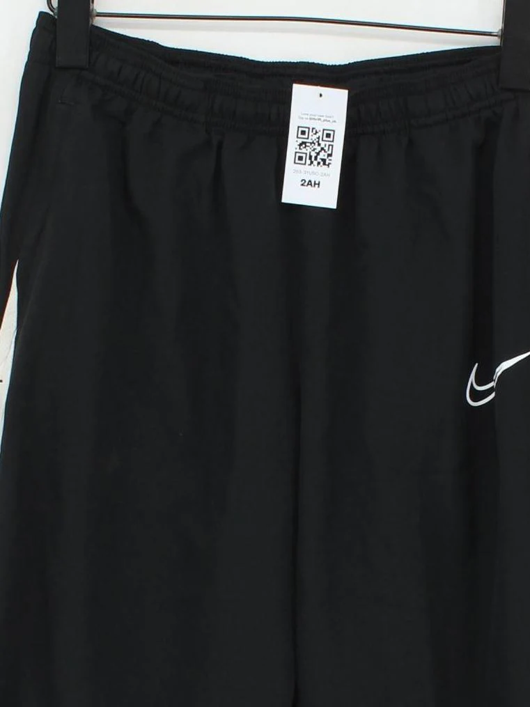 Nike Men's Sports Bottoms M Black 100% Polyester Sweatpants - Image 3