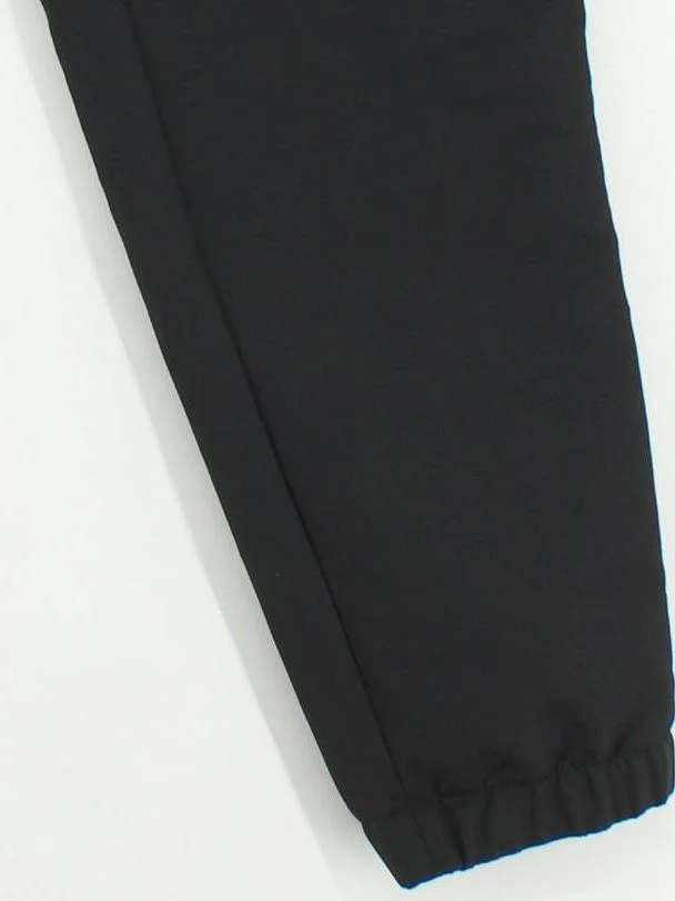 Nike Men's Sports Bottoms M Black 100% Polyester Sweatpants - Image 4