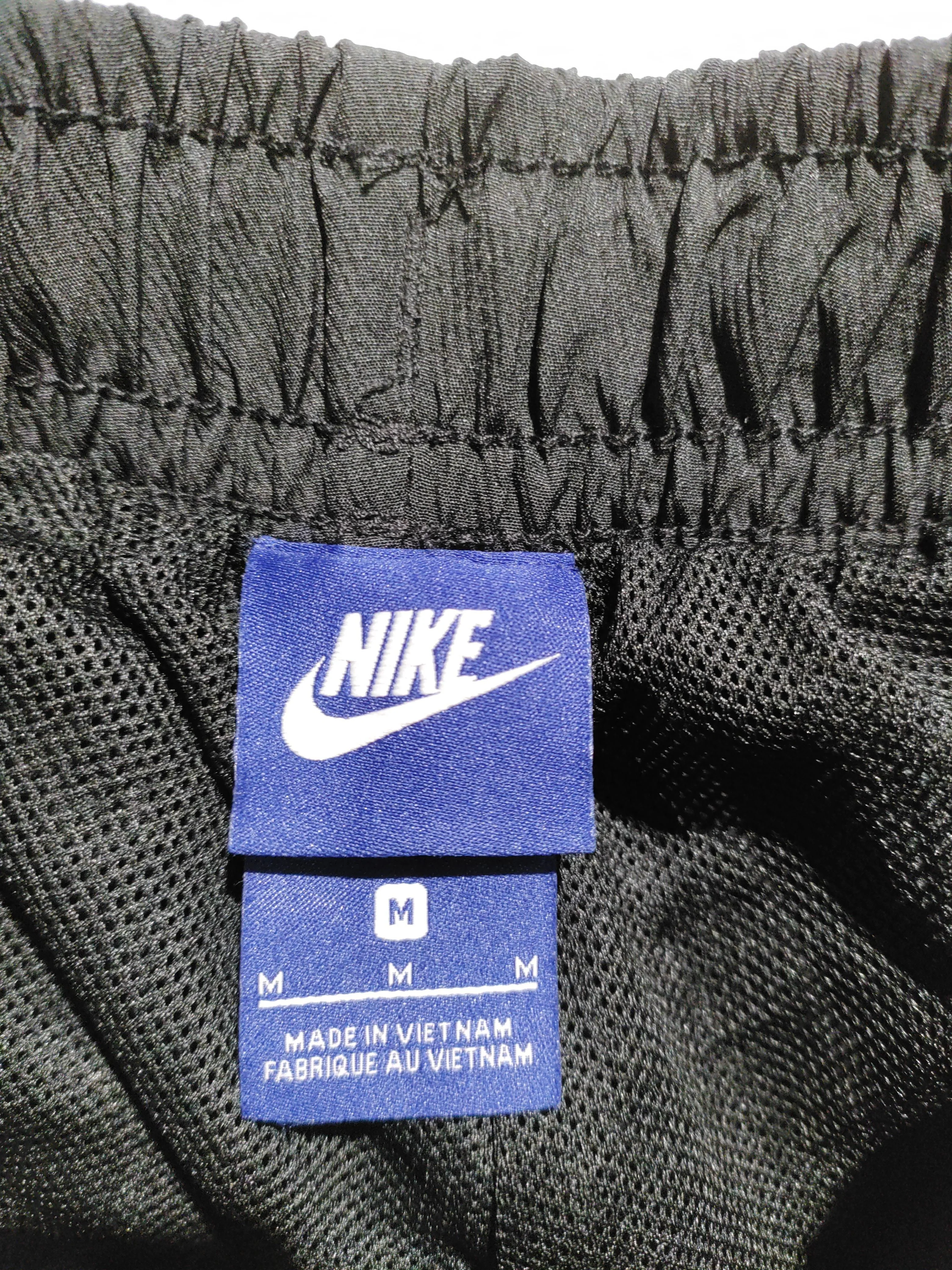 Nike Men's Sports Bottoms M Black 100% Polyester Sweatpants - Image 5