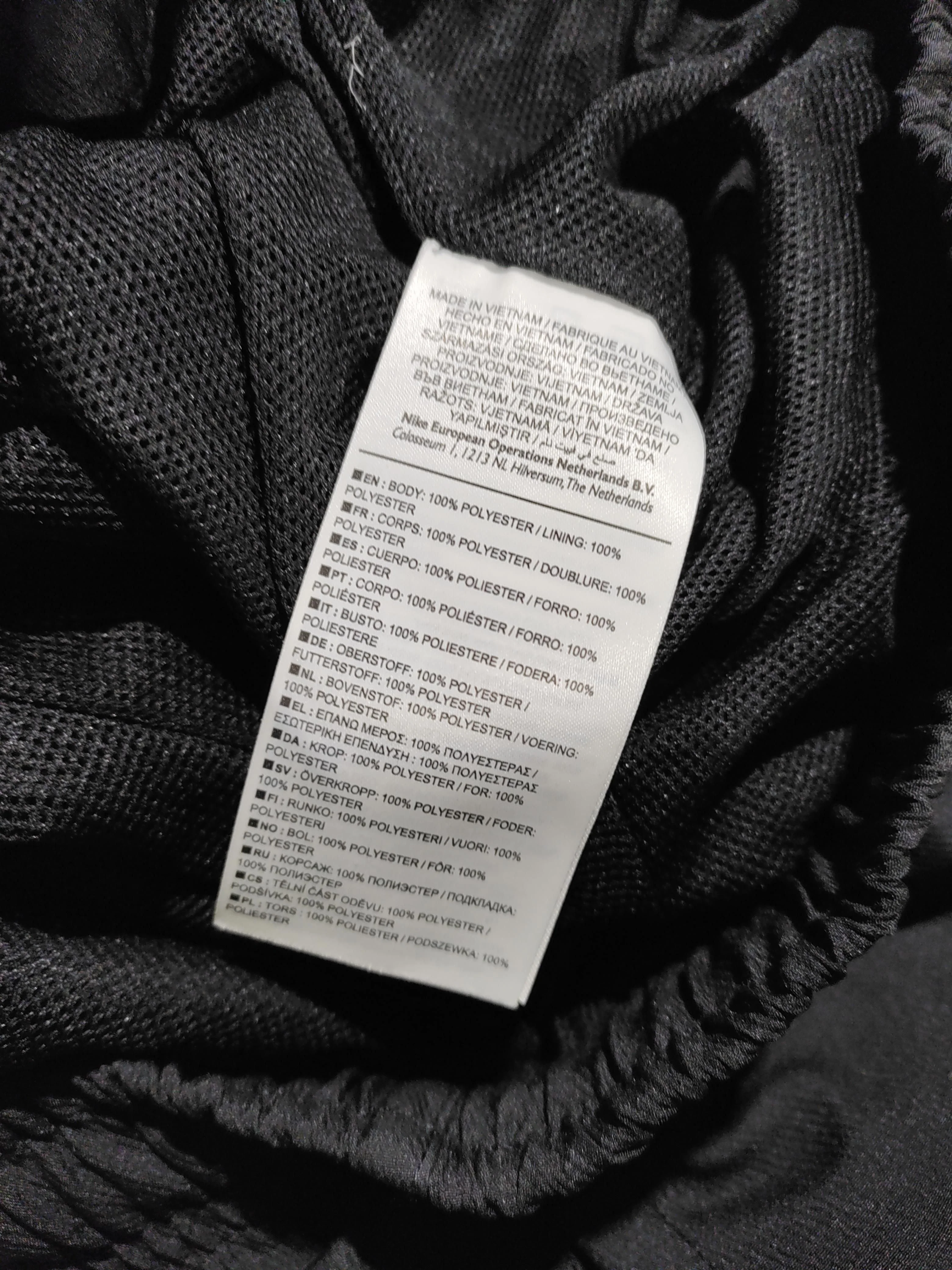 Nike Men's Sports Bottoms M Black 100% Polyester Sweatpants - Image 6