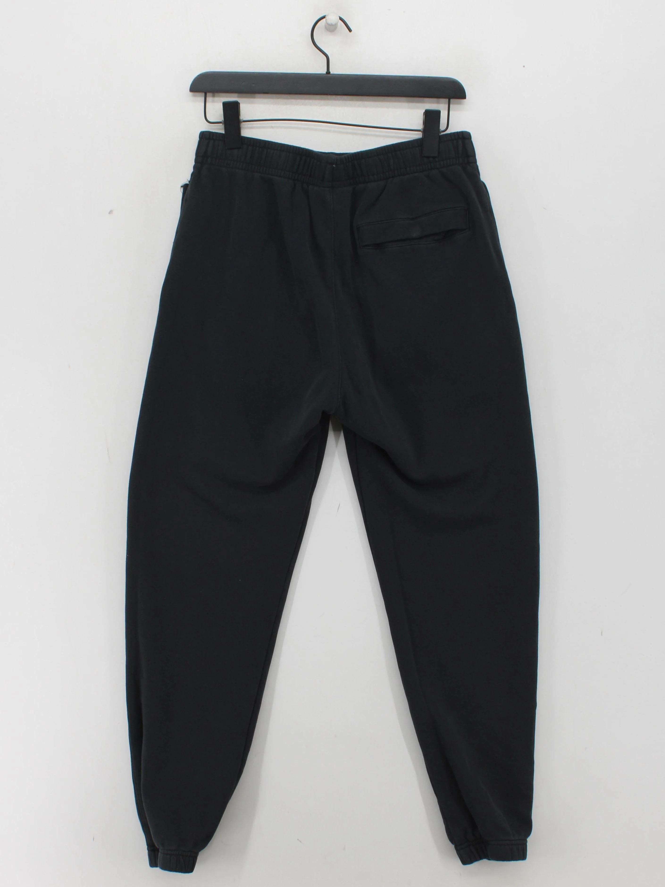 Nike Men's Sports Bottoms M Black Cotton with Polyester Sweatpants - Image 2