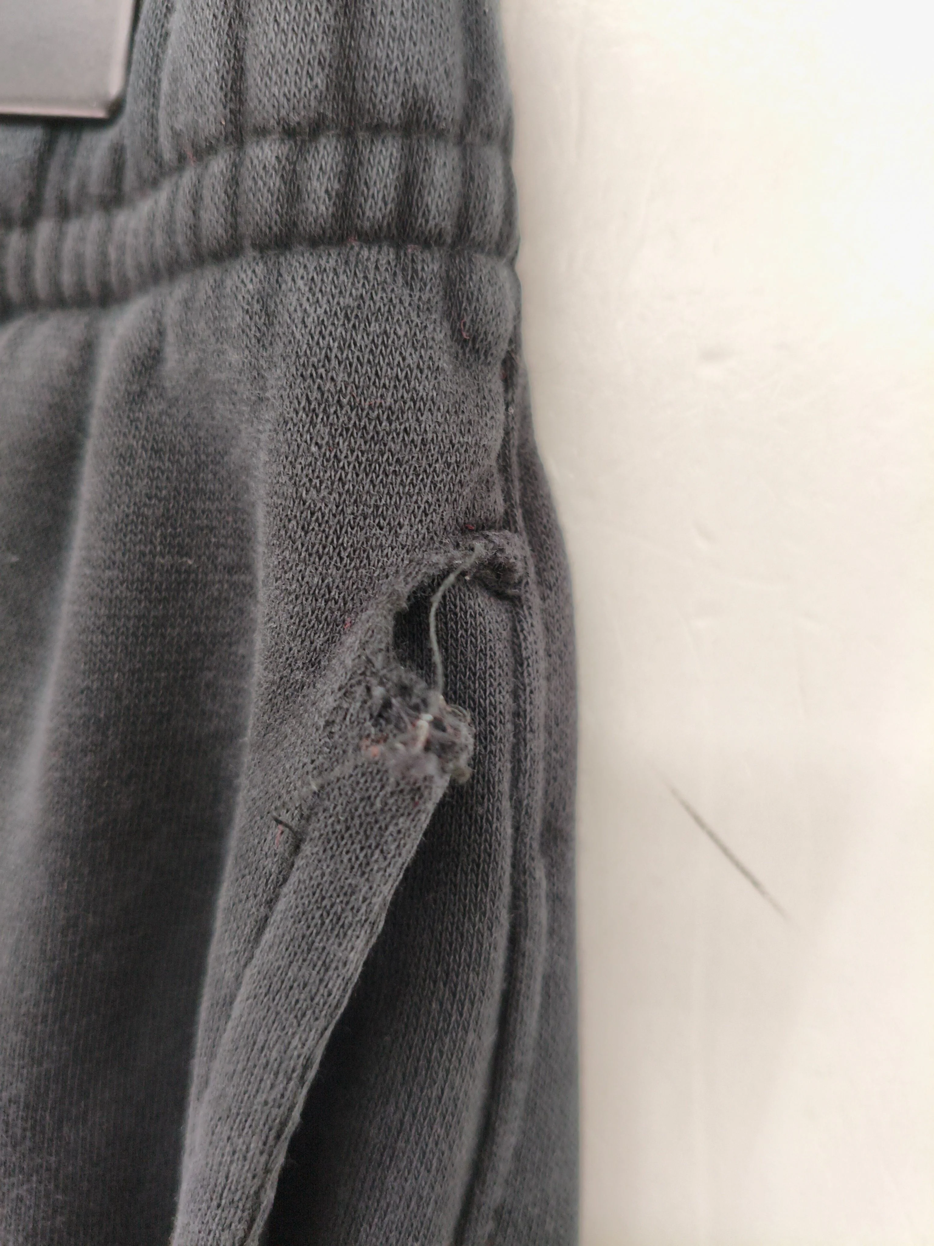 Nike Men's Sports Bottoms M Black Cotton with Polyester Sweatpants - Image 6