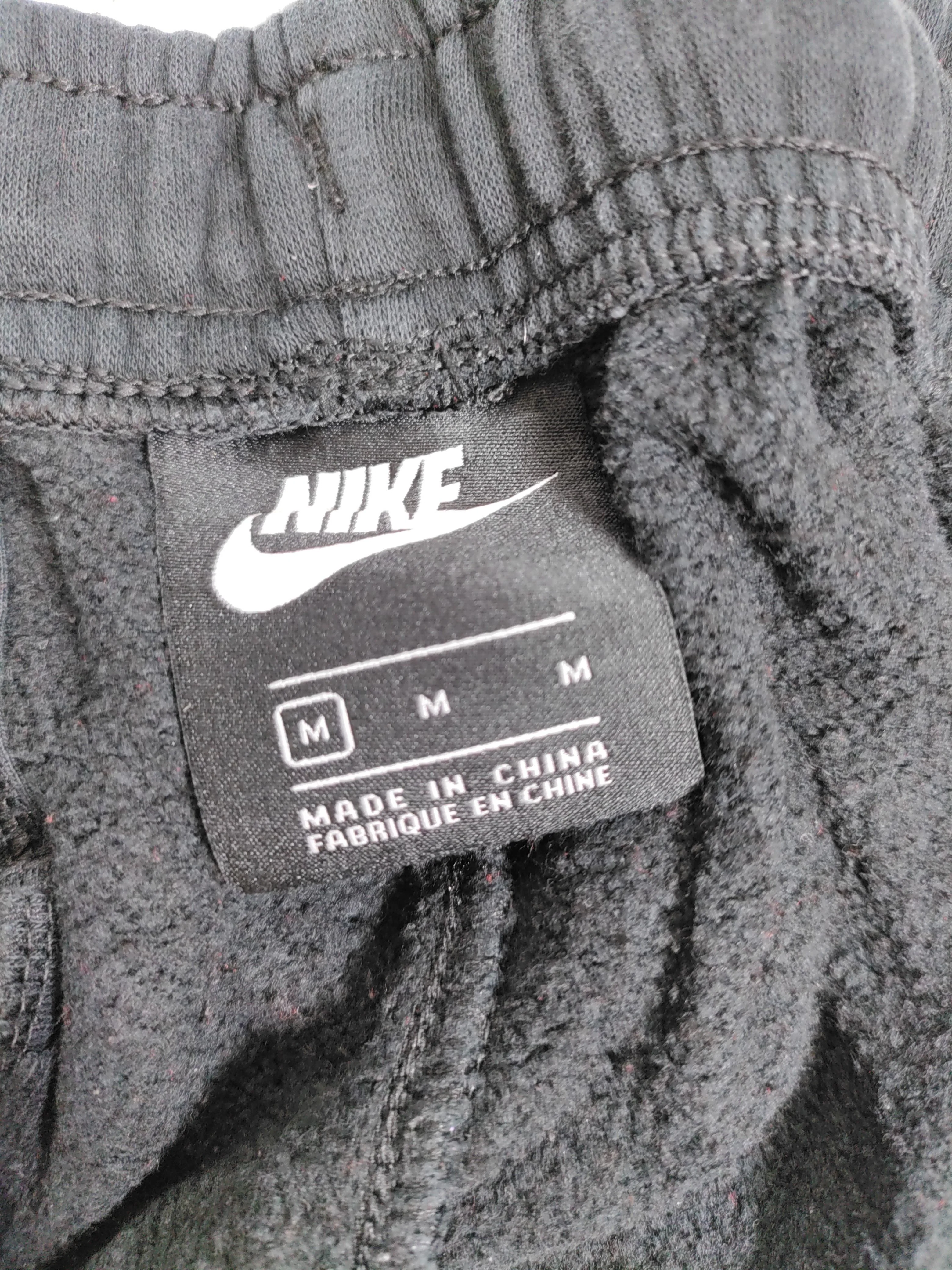 Nike Men's Sports Bottoms M Black Cotton with Polyester Sweatpants - Image 7