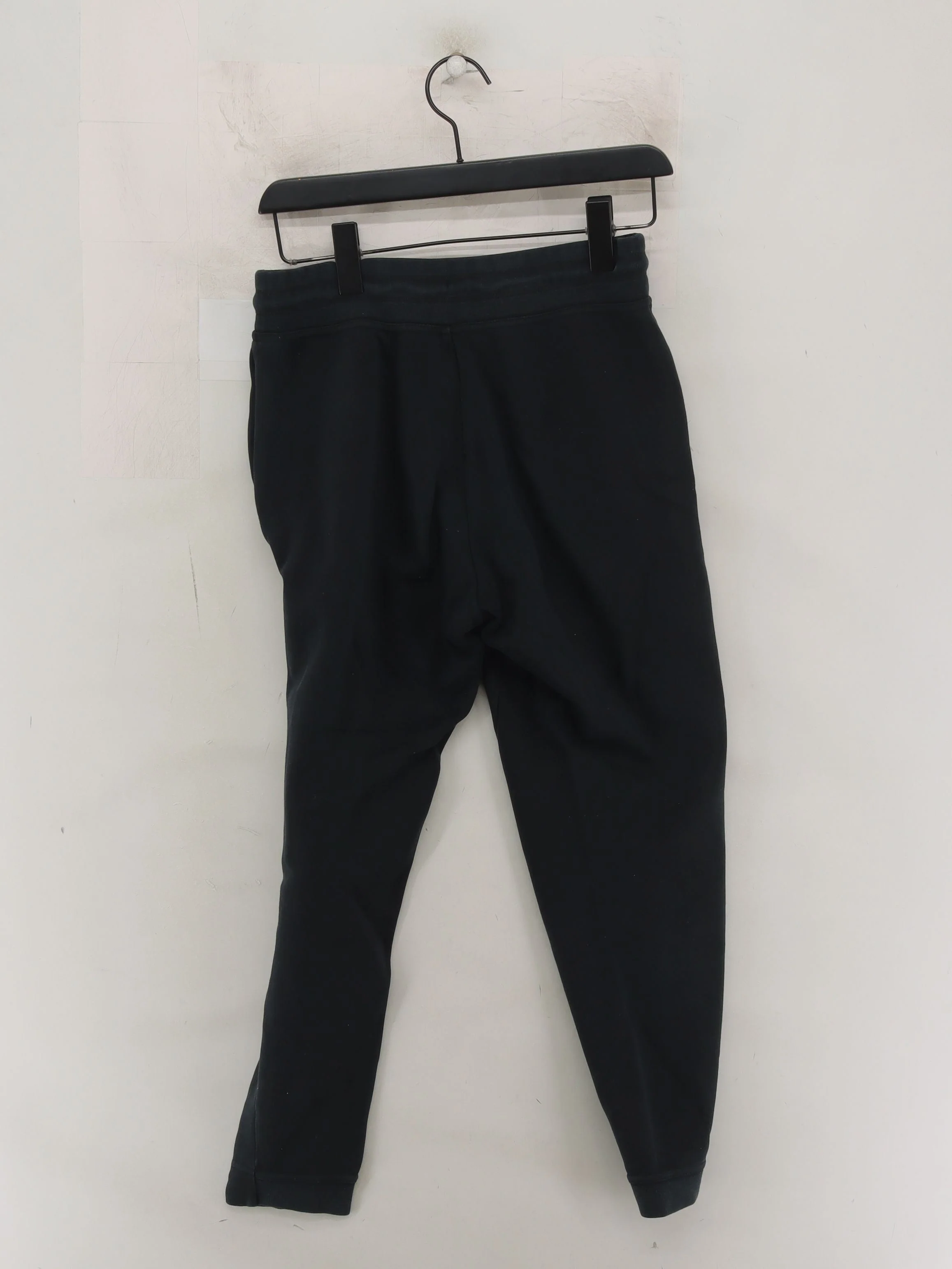 Nike Men's Sports Bottoms M Black Cotton with Polyester Tapered Sweatpants - Image 2