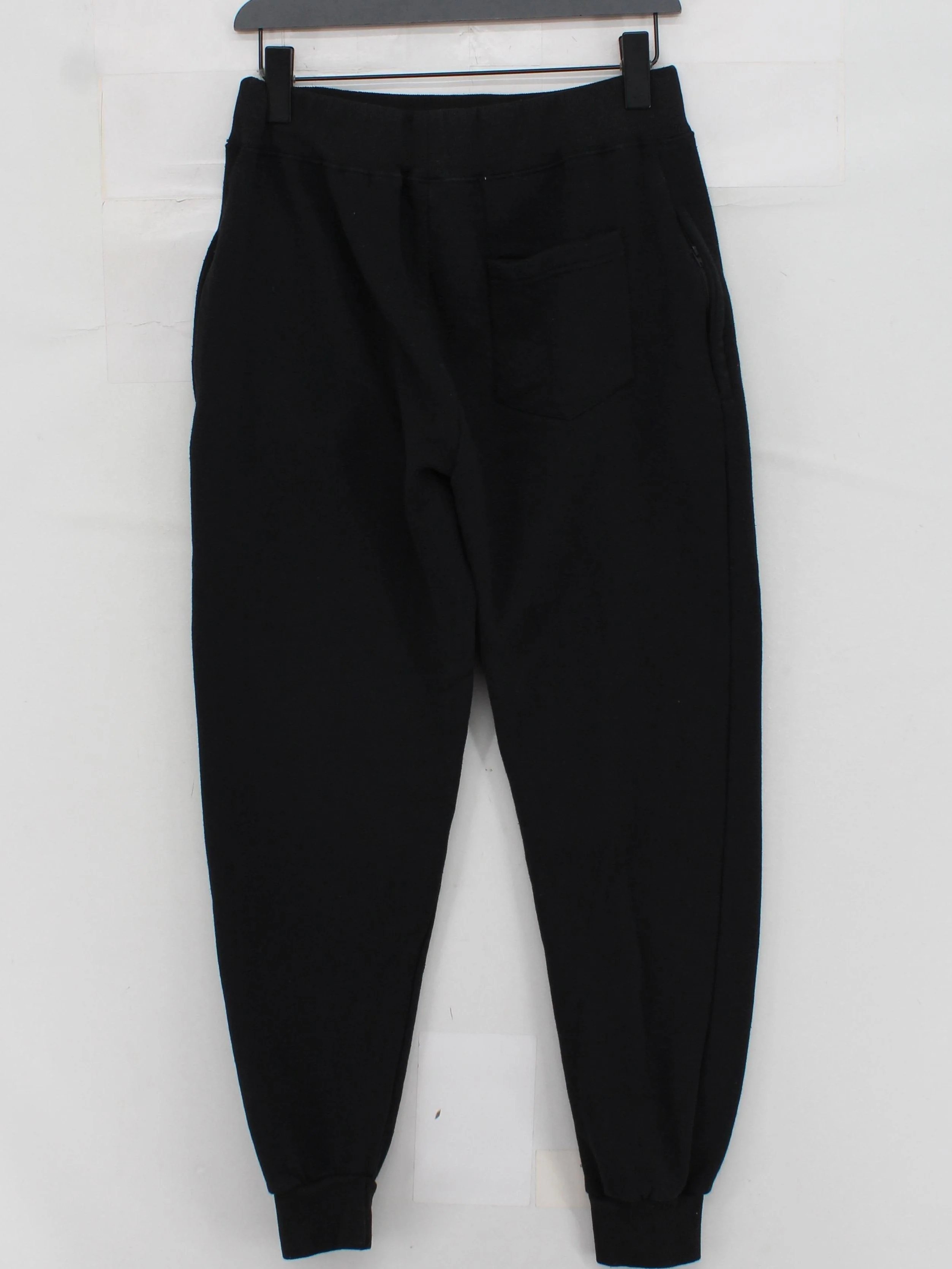 Nike Men's Sports Bottoms M Black Graphic Cotton with Polyester Sweatpants - Image 2