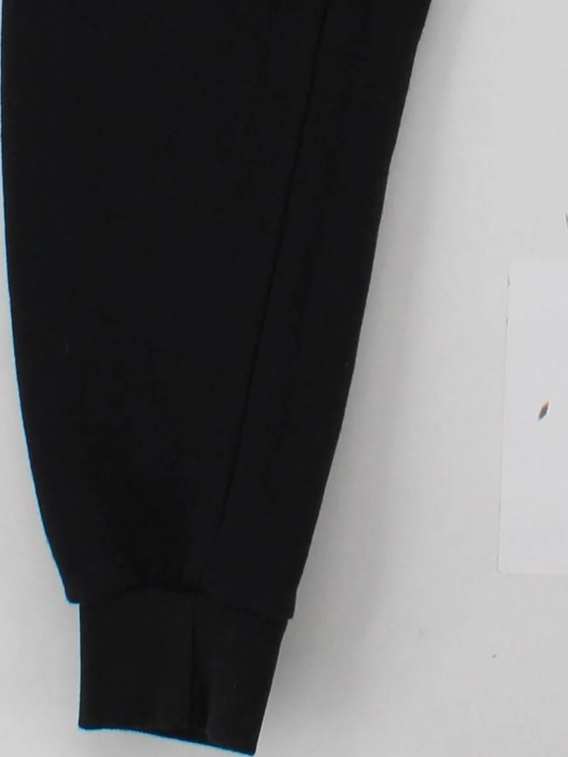 Nike Men's Sports Bottoms M Black Graphic Cotton with Polyester Sweatpants - Image 4