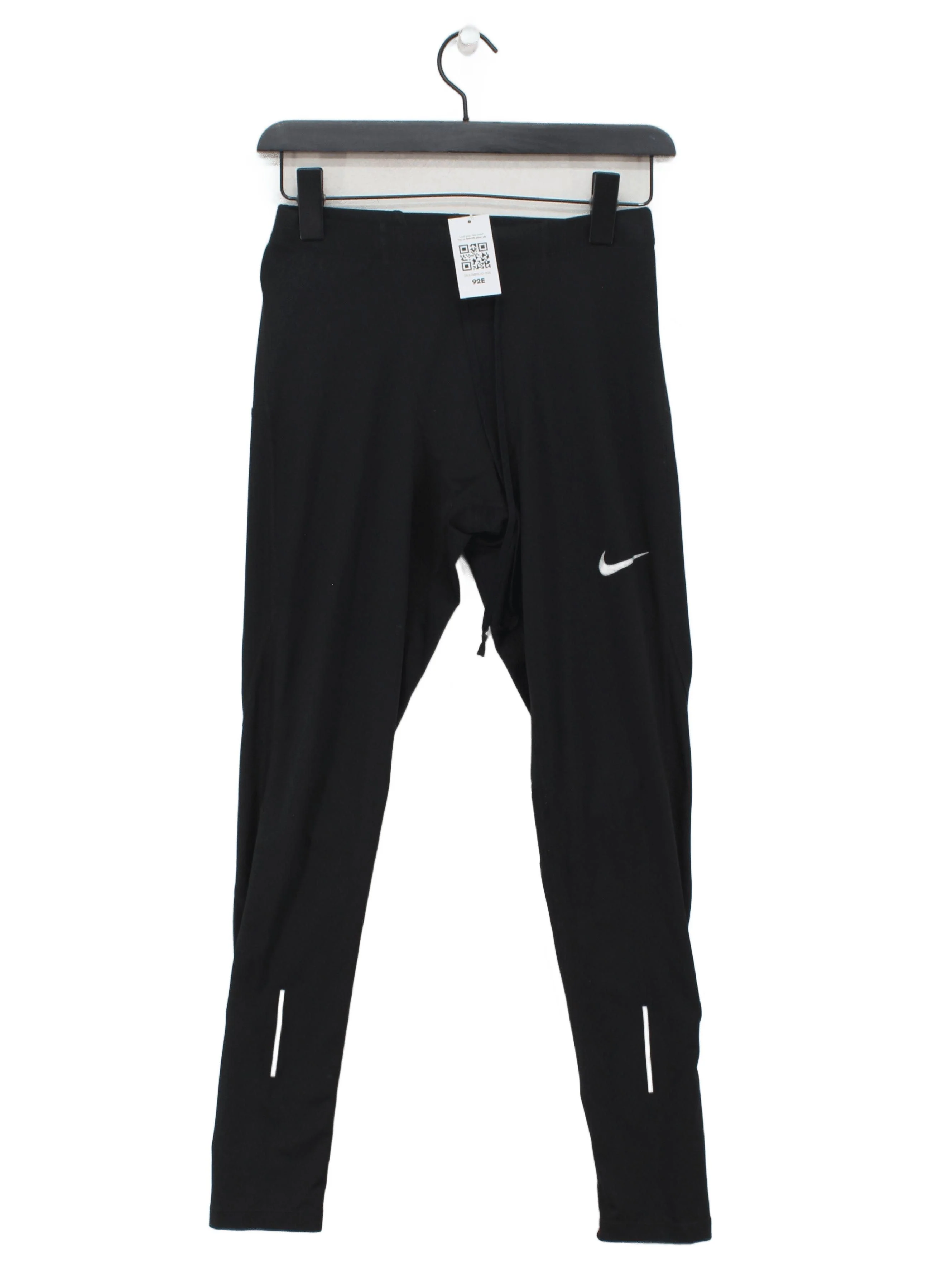 Nike Men's Sports Bottoms M Black Polyester with Elastane Sweatpants
