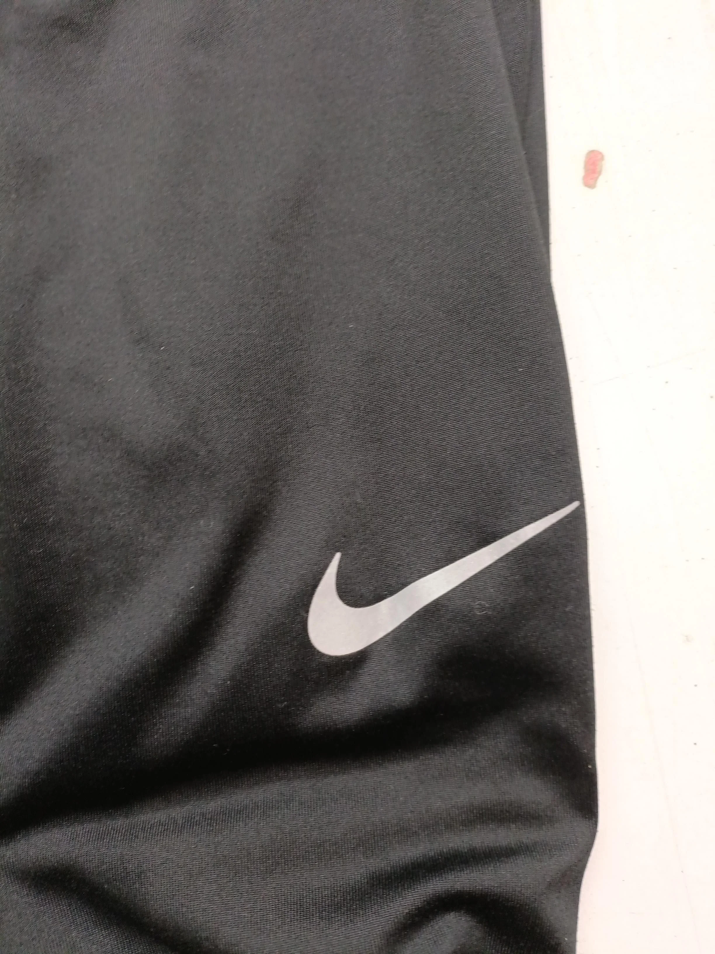 Nike Men's Sports Bottoms M Black Polyester with Elastane Sweatpants - Image 5